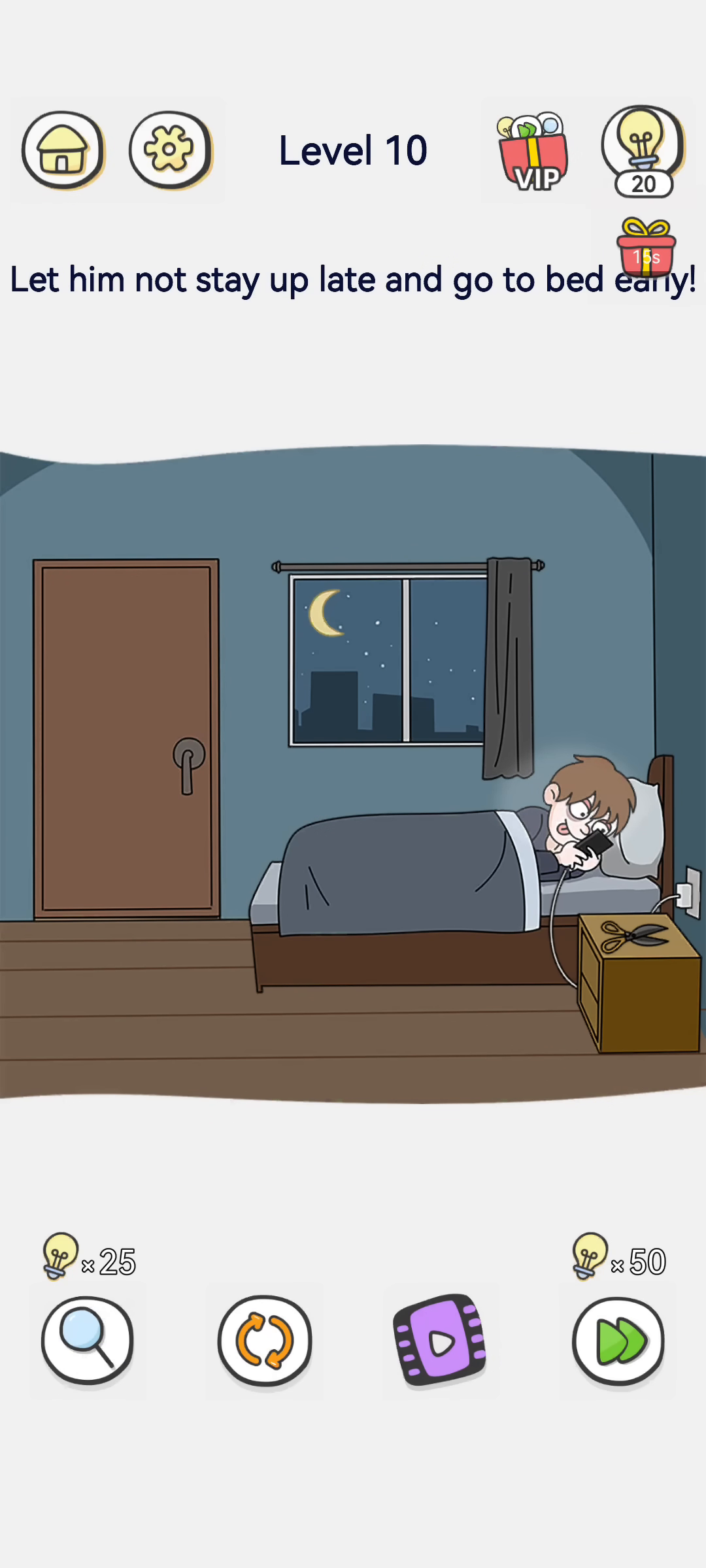Brain Out 2 level 10 walkthrough key frame 3