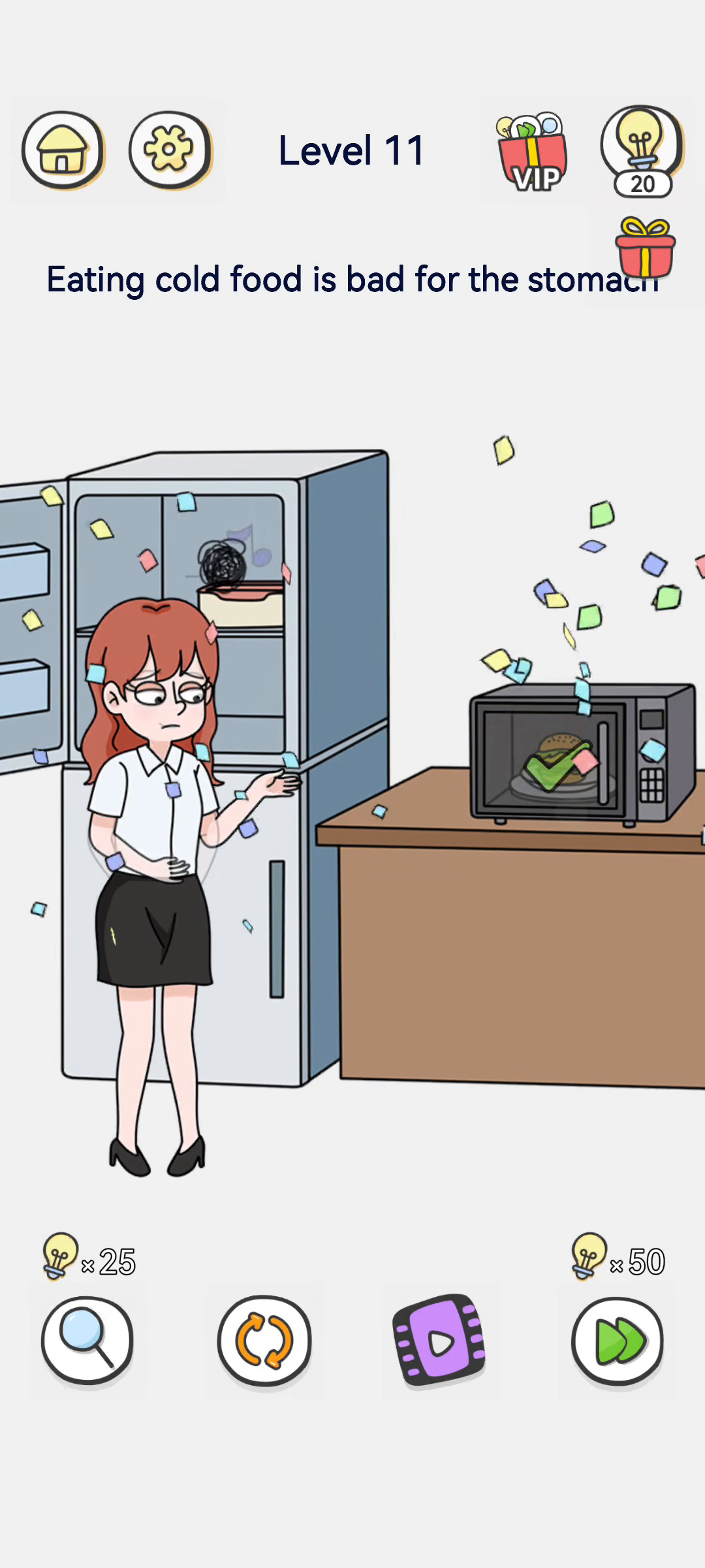 Brain Out 2 level 11 walkthrough key frame 3