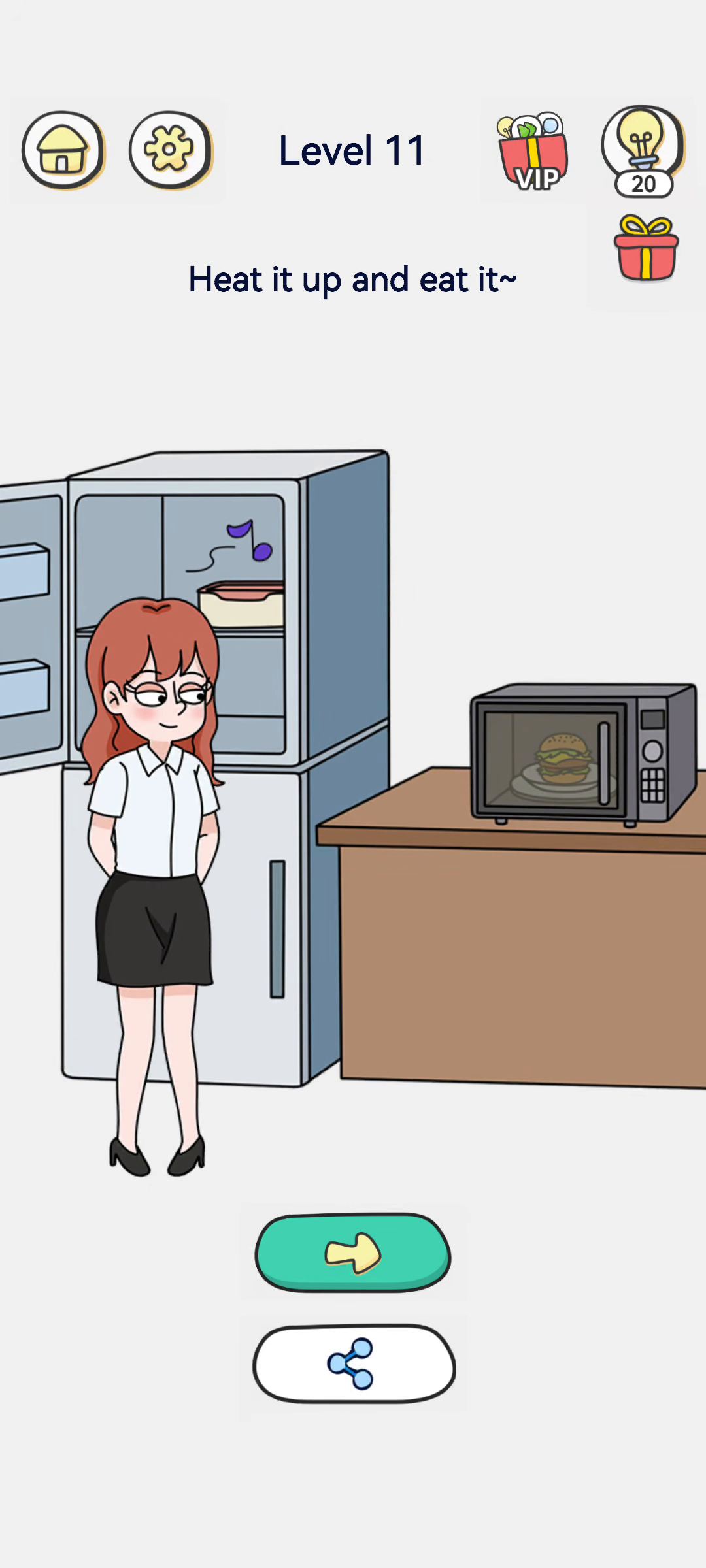 Brain Out 2 level 11 walkthrough key frame 4