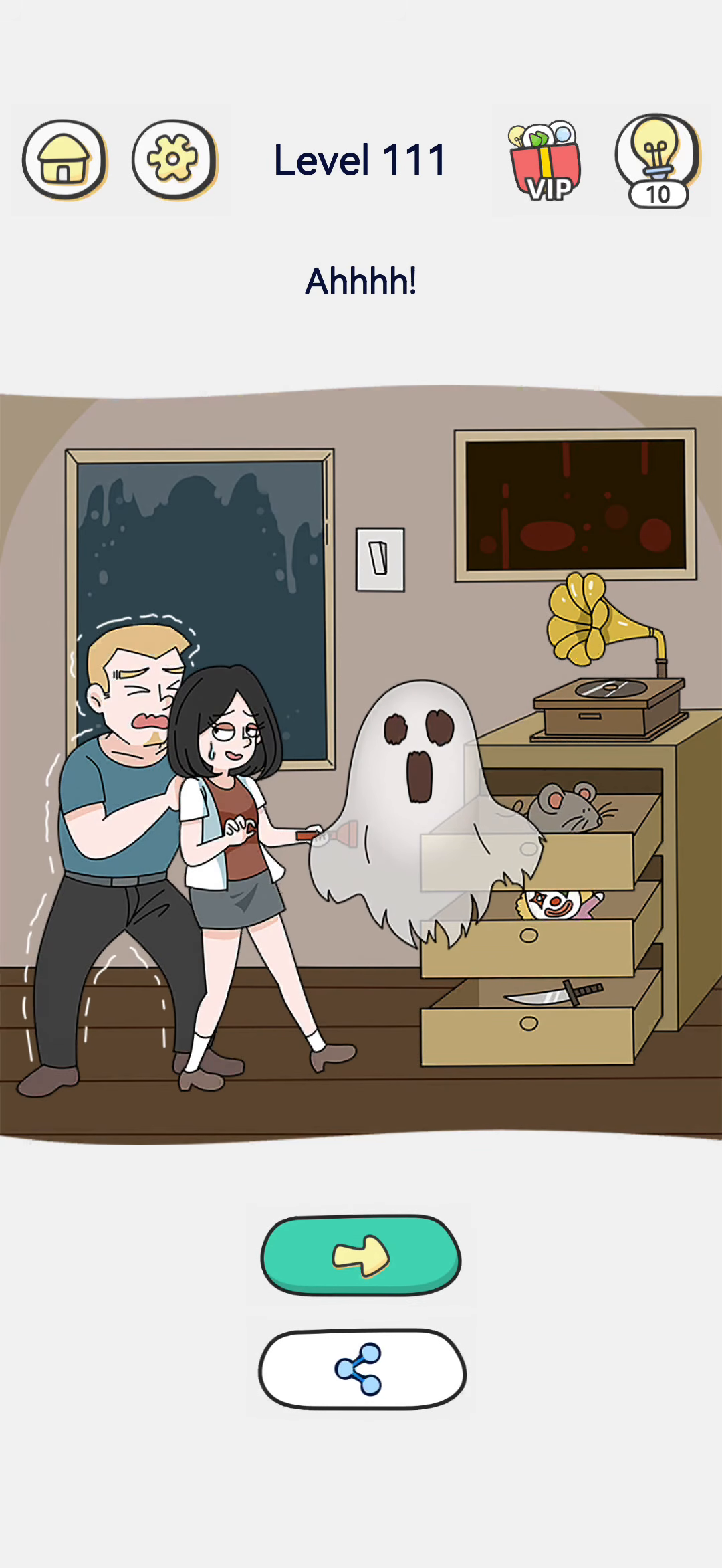 Brain Out 2 level 111 walkthrough key frame 4