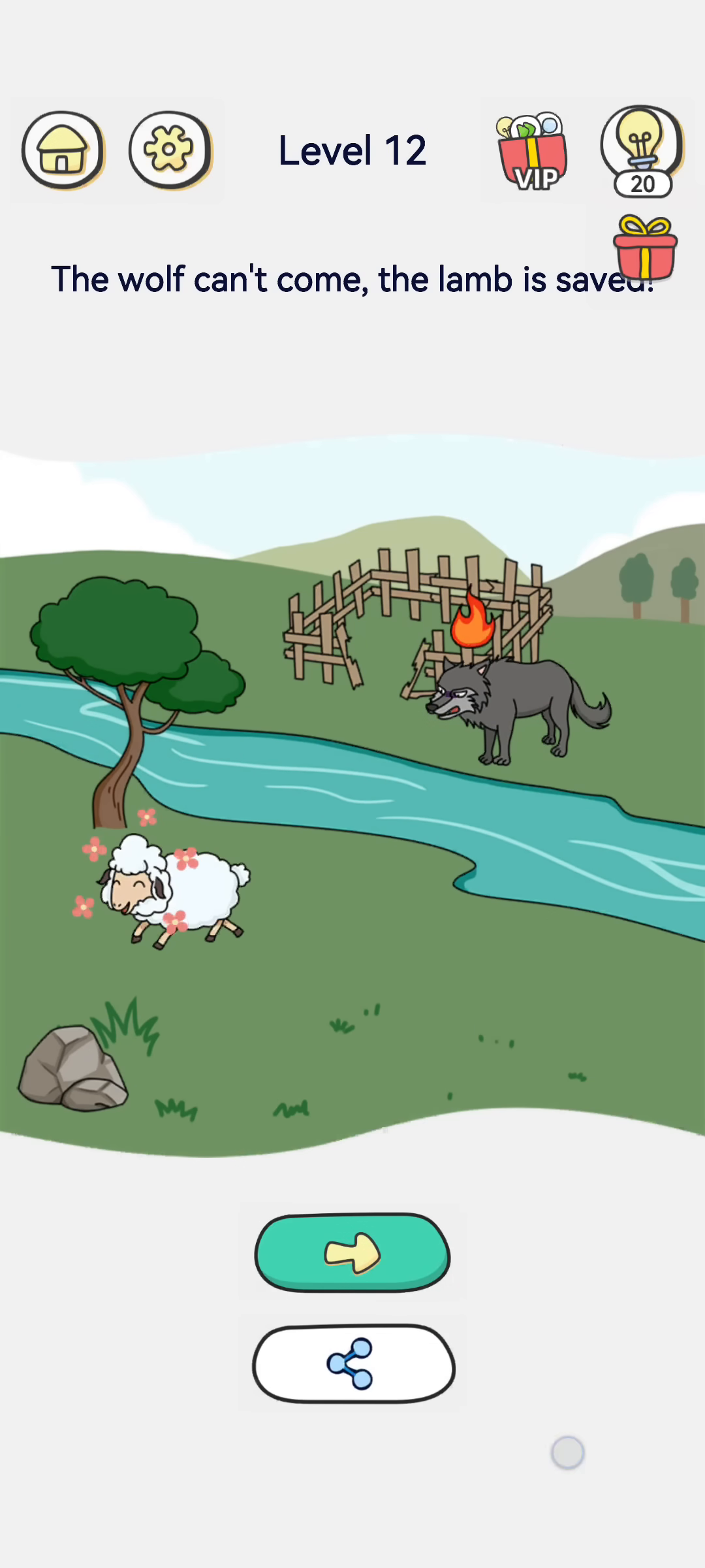 Brain Out 2 level 12 walkthrough key frame 4