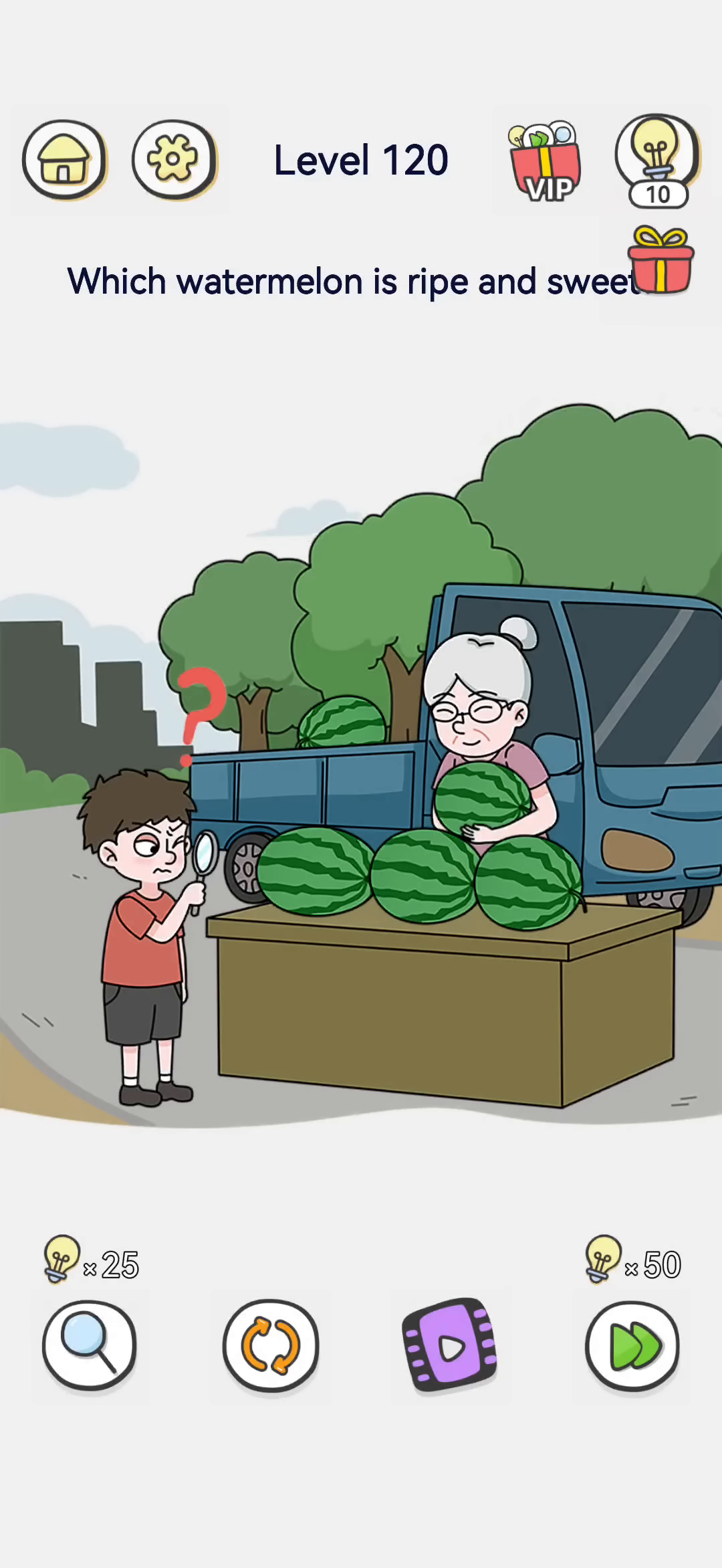 Brain Out 2 level 120 walkthrough key frame 1