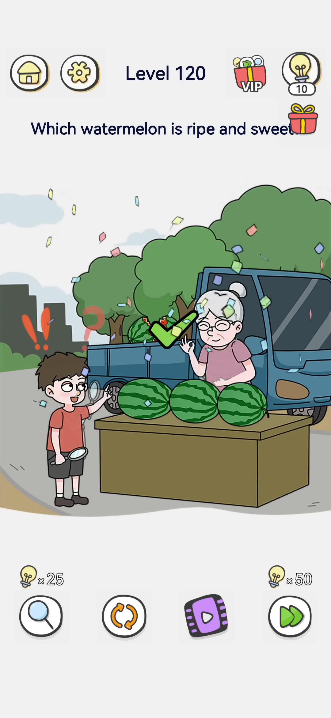 Brain Out 2 level 120 walkthrough key frame 3