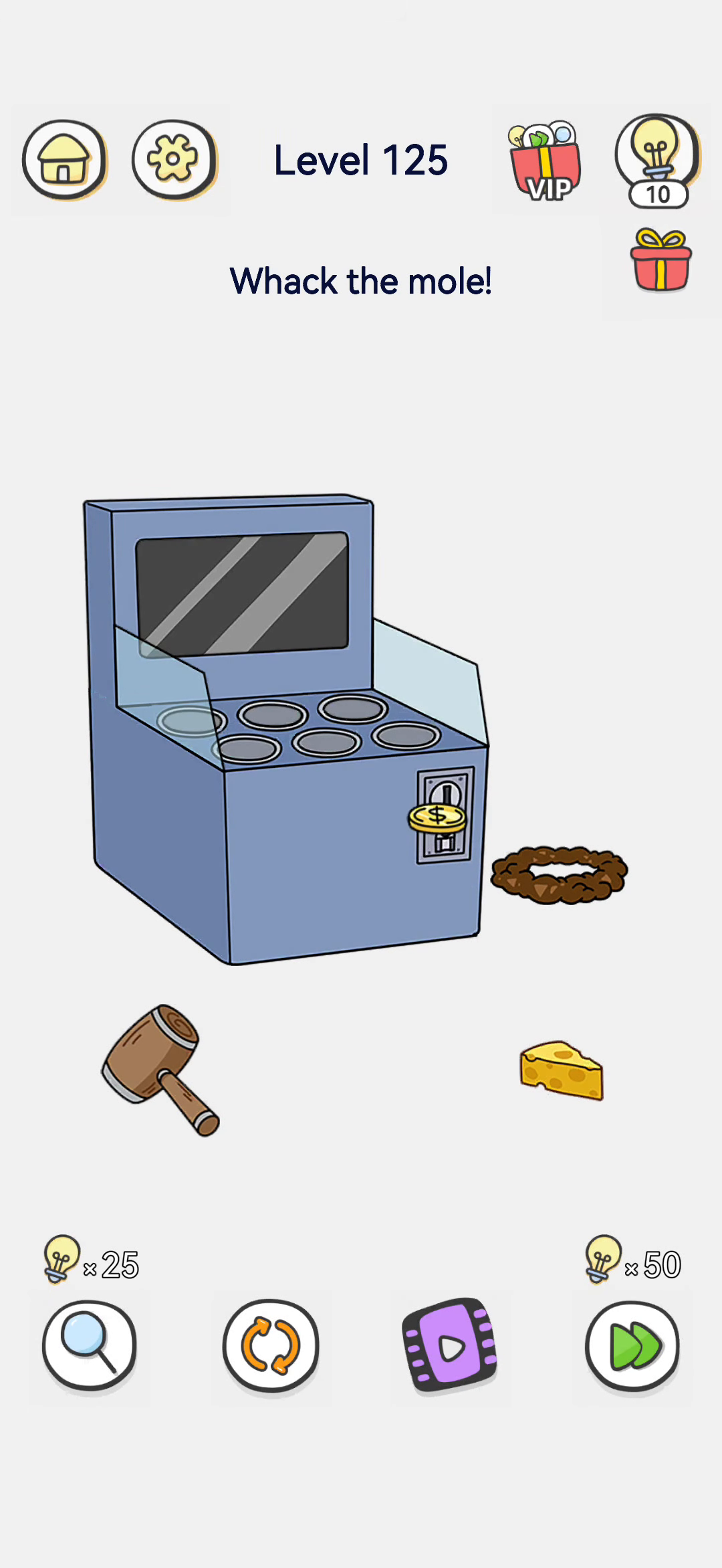 Brain Out 2 level 125 walkthrough key frame 2