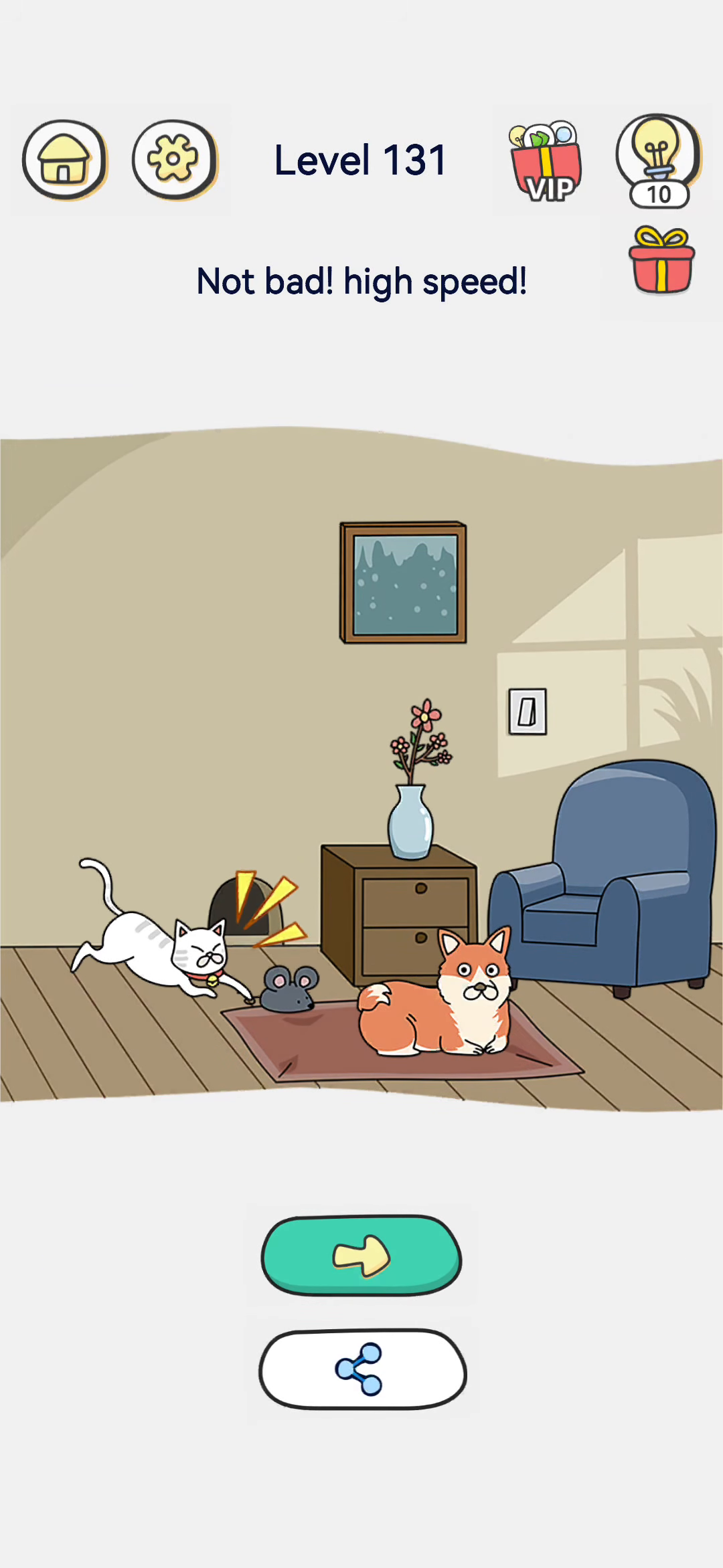Brain Out 2 level 131 walkthrough key frame 4