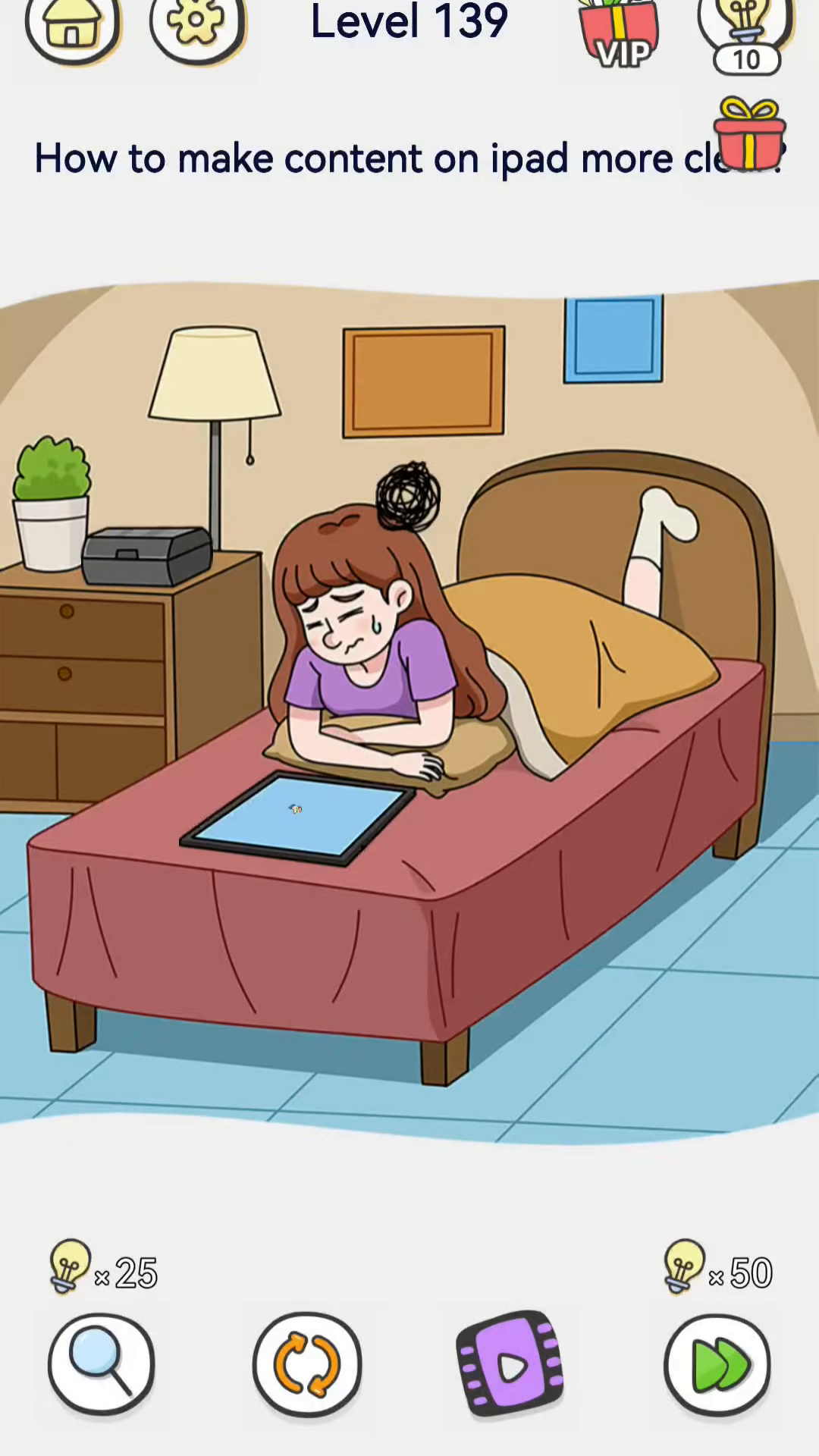 Brain Out 2 level 139 walkthrough key frame 1