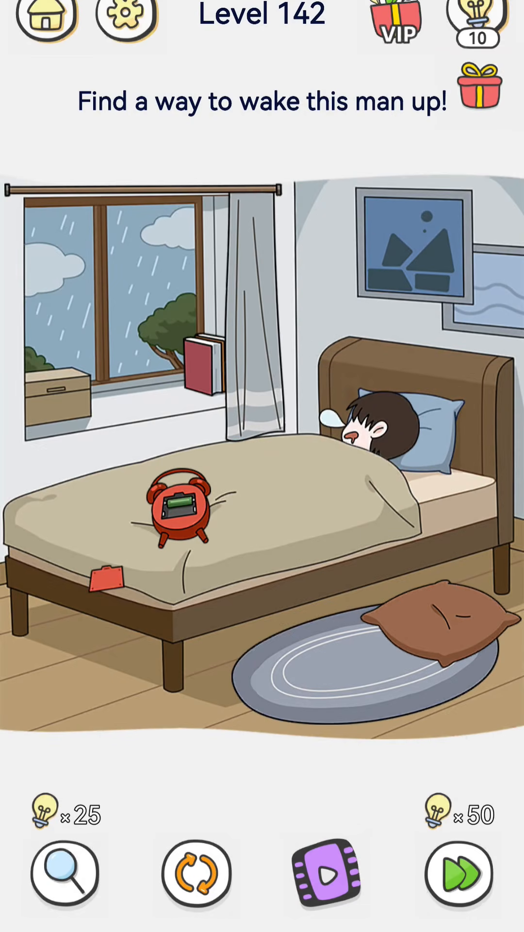 Brain Out 2 level 142 walkthrough key frame 2