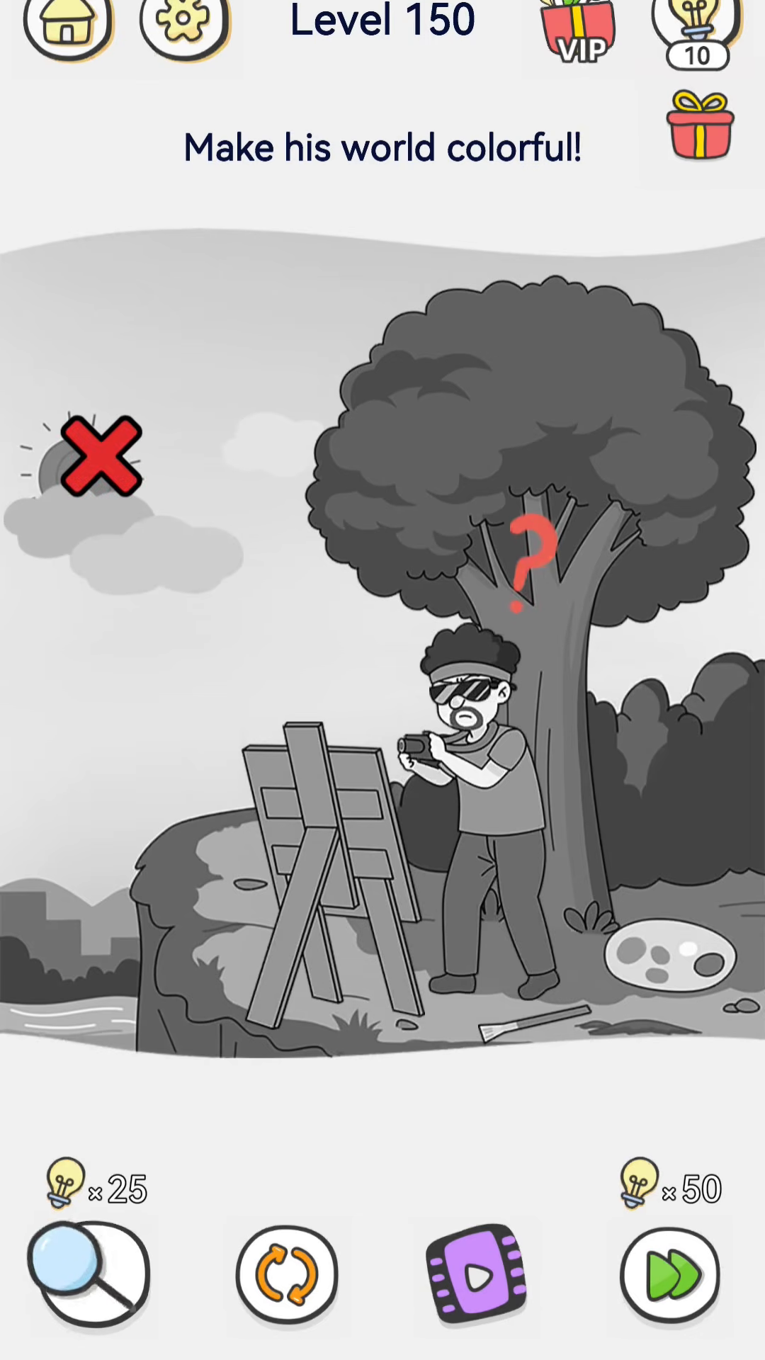 Brain Out 2 level 150 walkthrough key frame 3
