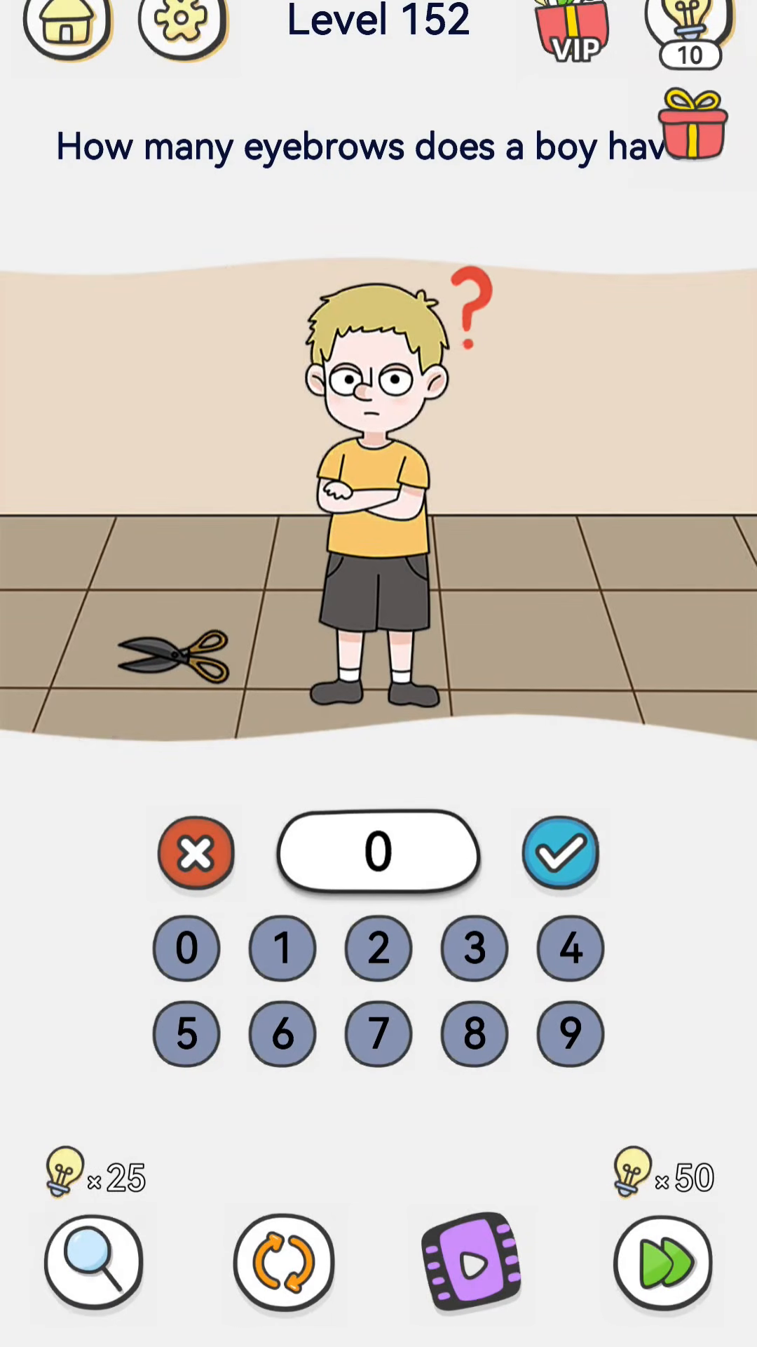 Brain Out 2 level 152 walkthrough key frame 3