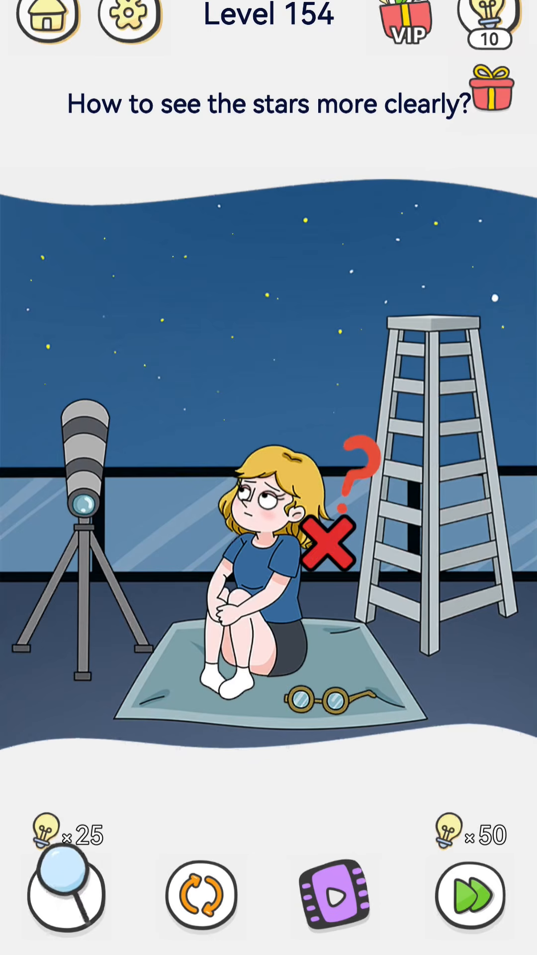 Brain Out 2 level 154 walkthrough key frame 3