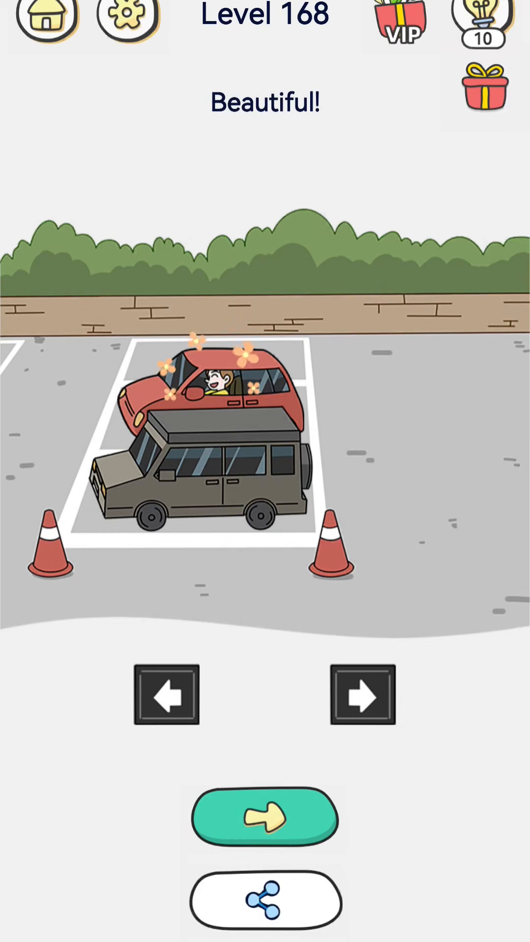Brain Out 2 level 168 walkthrough key frame 4