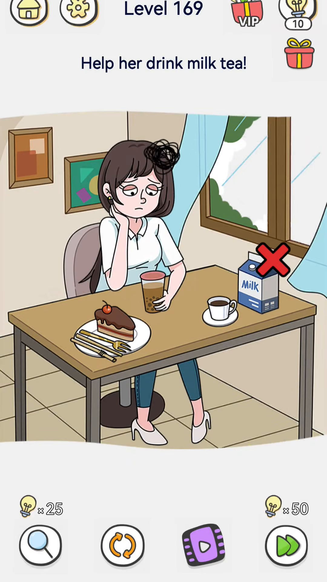 Brain Out 2 level 169 walkthrough key frame 2