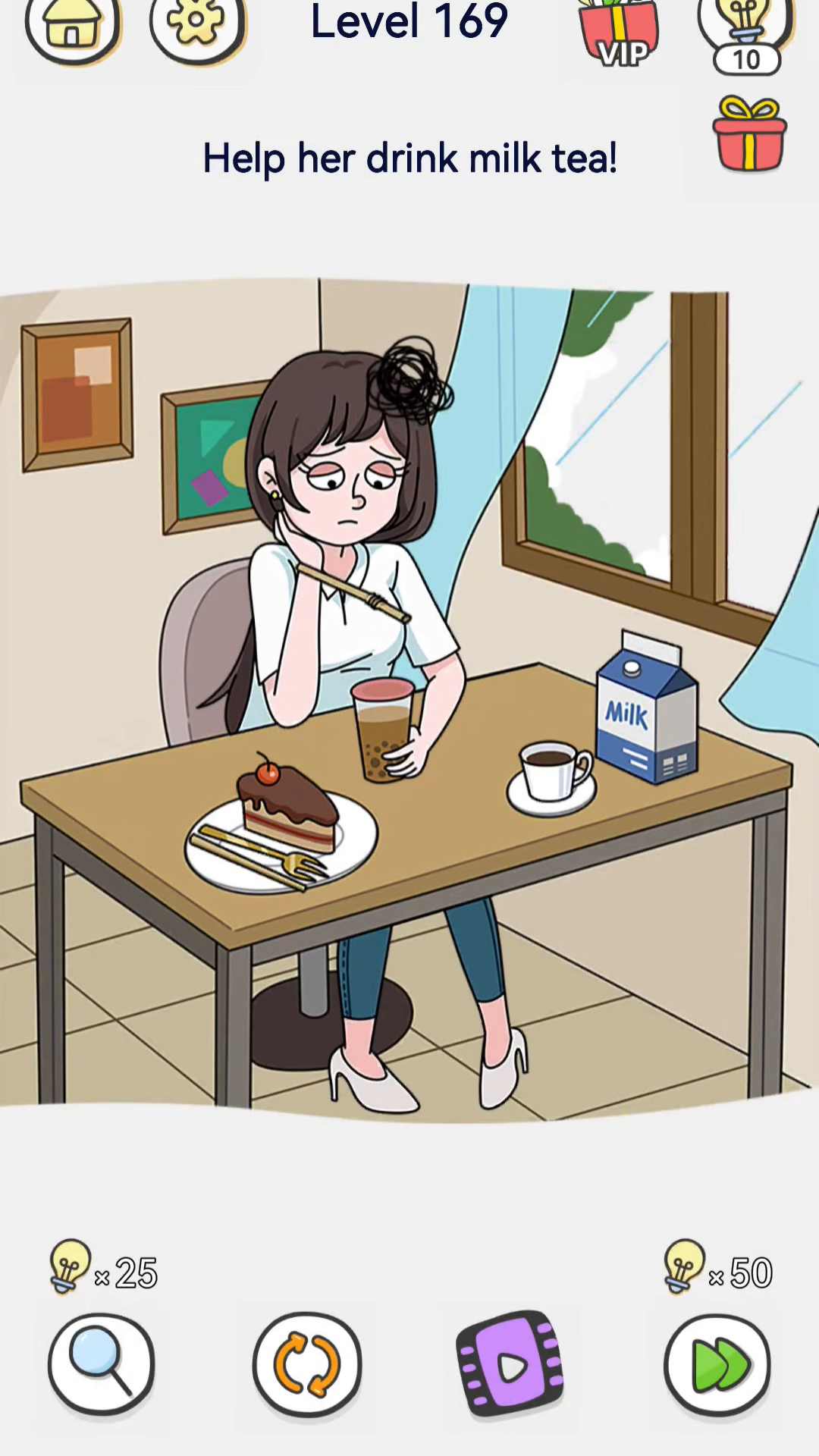 Brain Out 2 level 169 walkthrough key frame 3