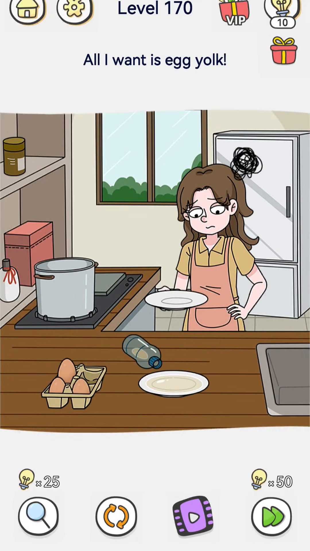 Brain Out 2 level 170 walkthrough key frame 3