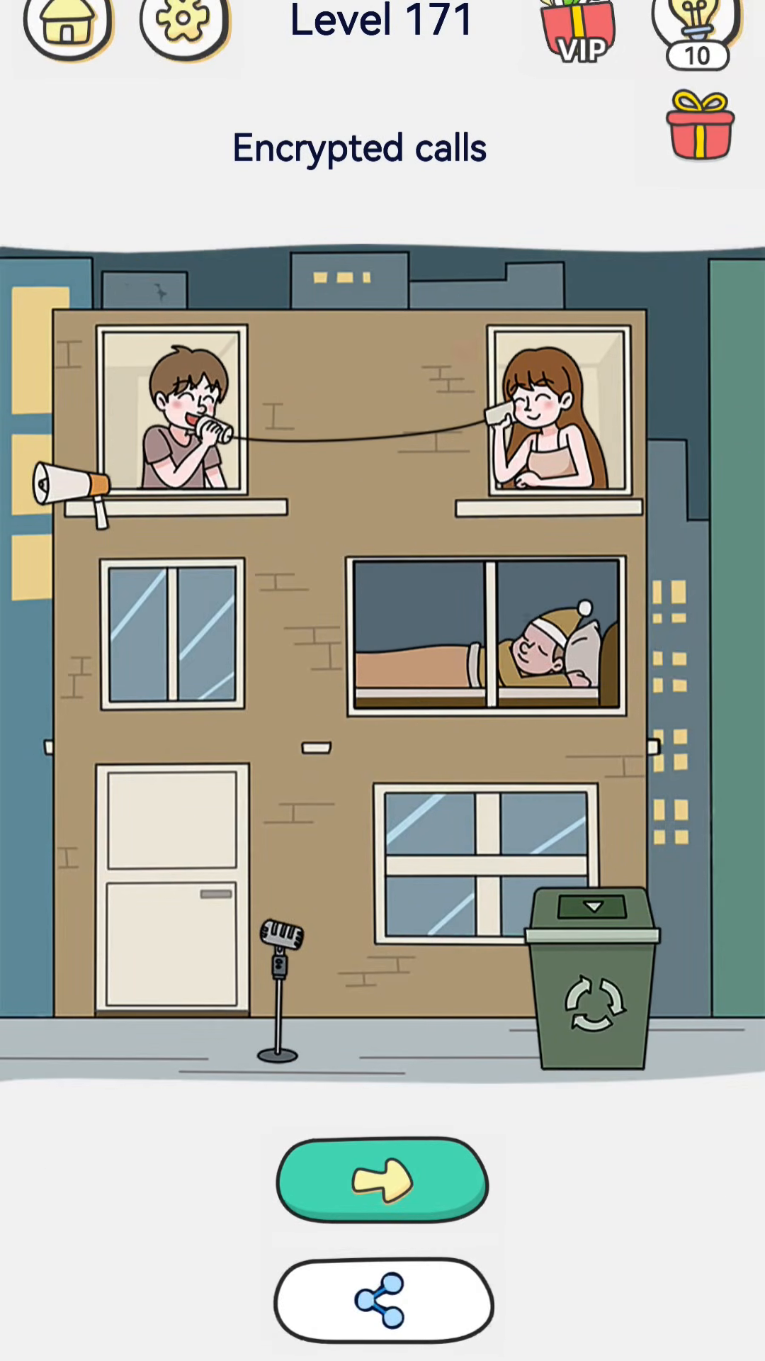 Brain Out 2 level 171 walkthrough key frame 4