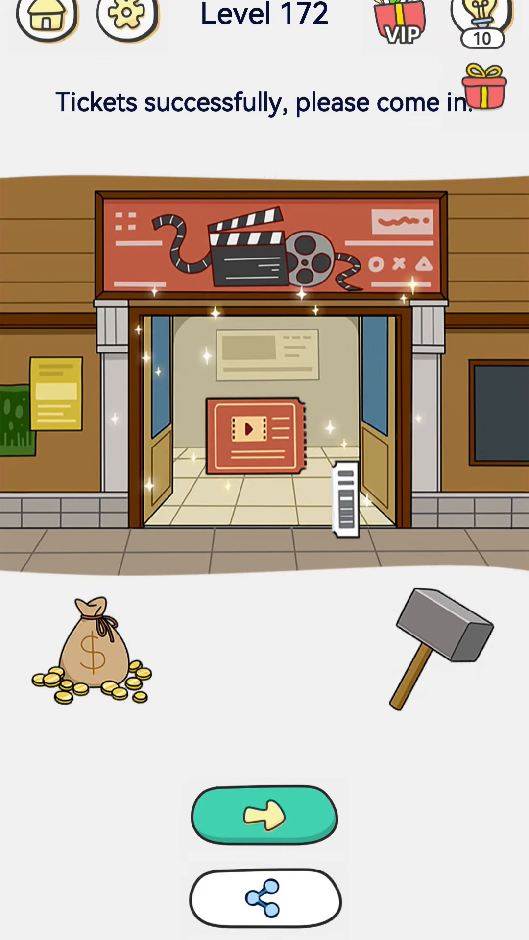 Brain Out 2 level 172 walkthrough key frame 4