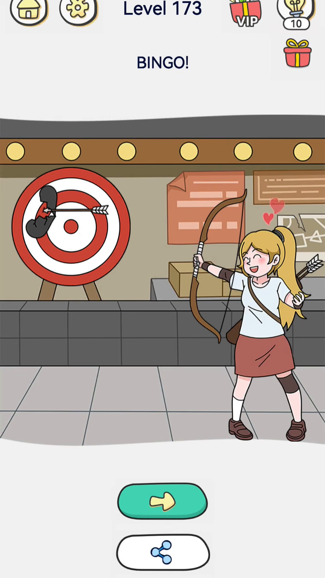 Brain Out 2 level 173 walkthrough key frame 4