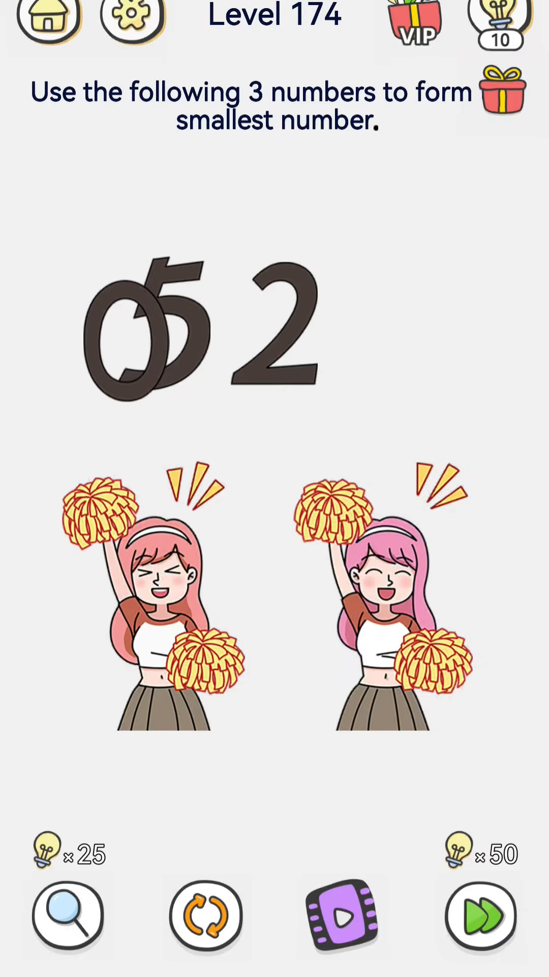 Brain Out 2 level 174 walkthrough key frame 2