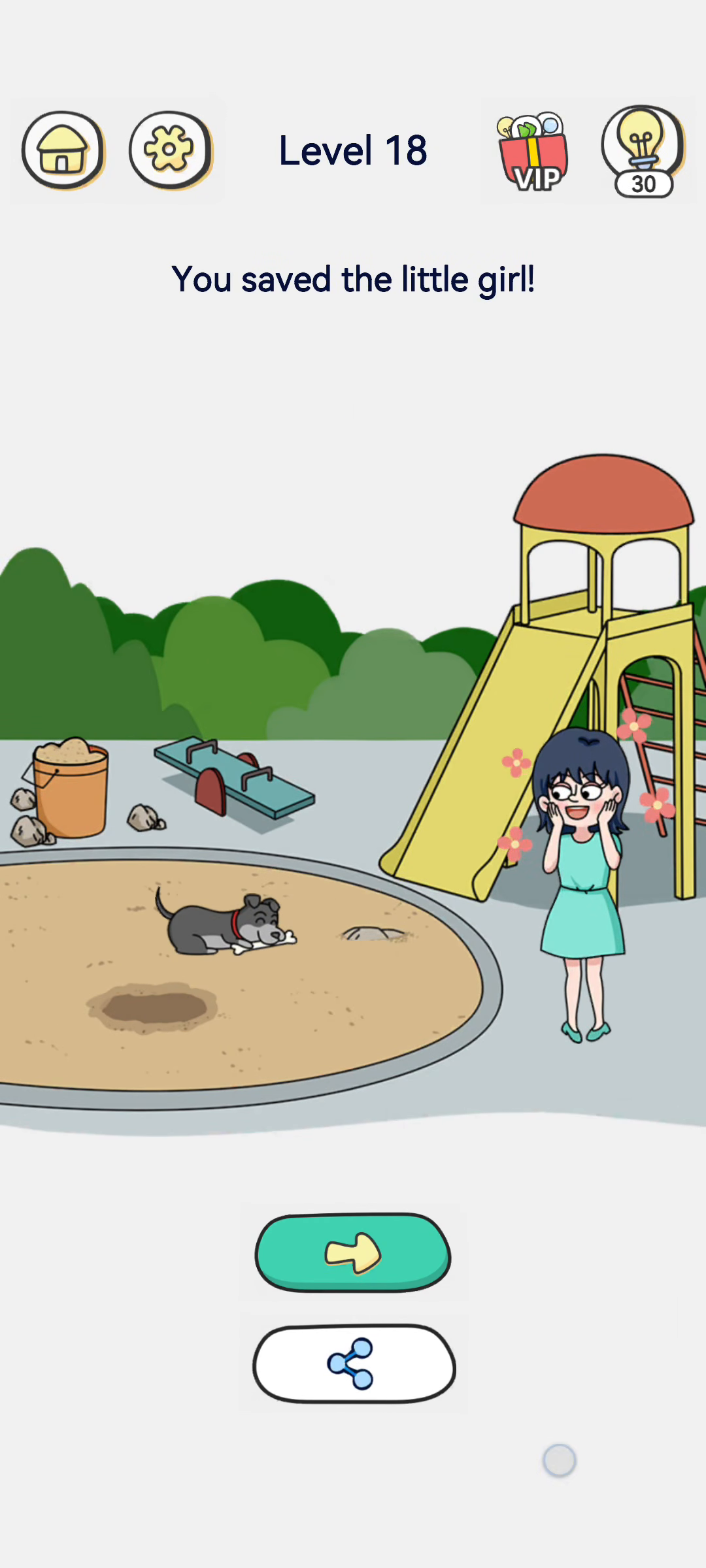 Brain Out 2 level 18 walkthrough key frame 4