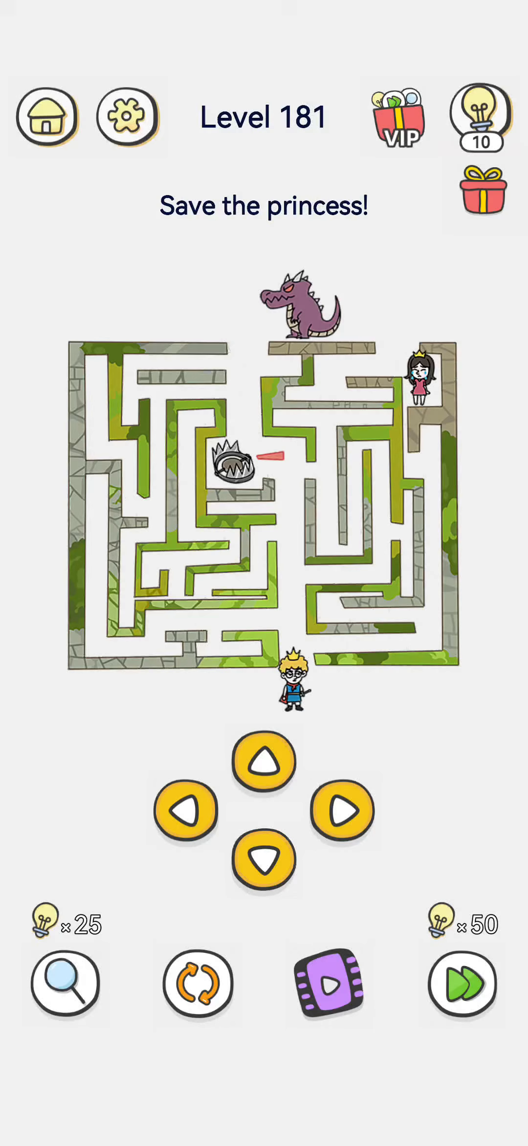 Brain Out 2 level 181 walkthrough key frame 1