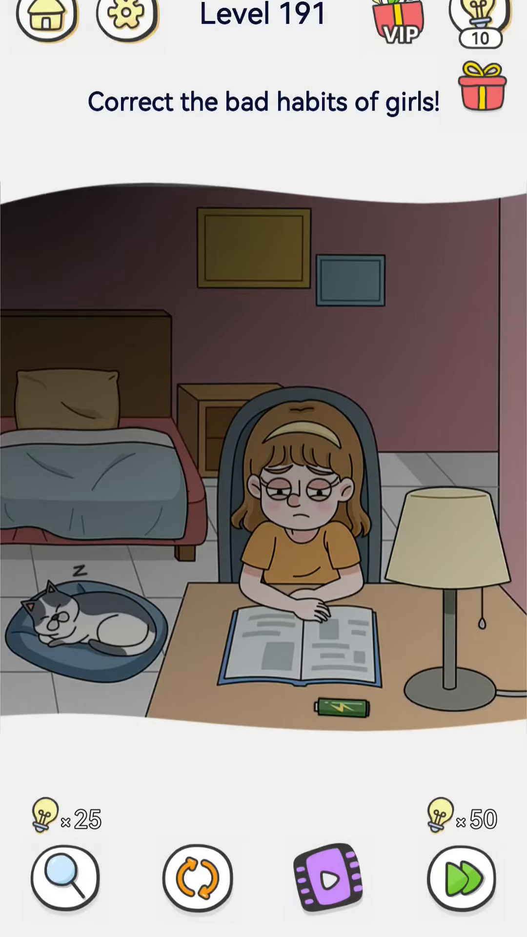 Brain Out 2 level 191 walkthrough key frame 1
