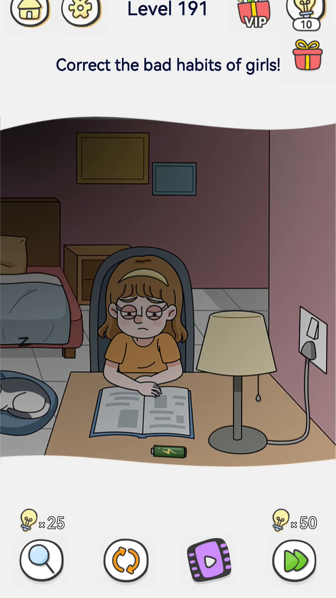 Brain Out 2 level 191 walkthrough key frame 2