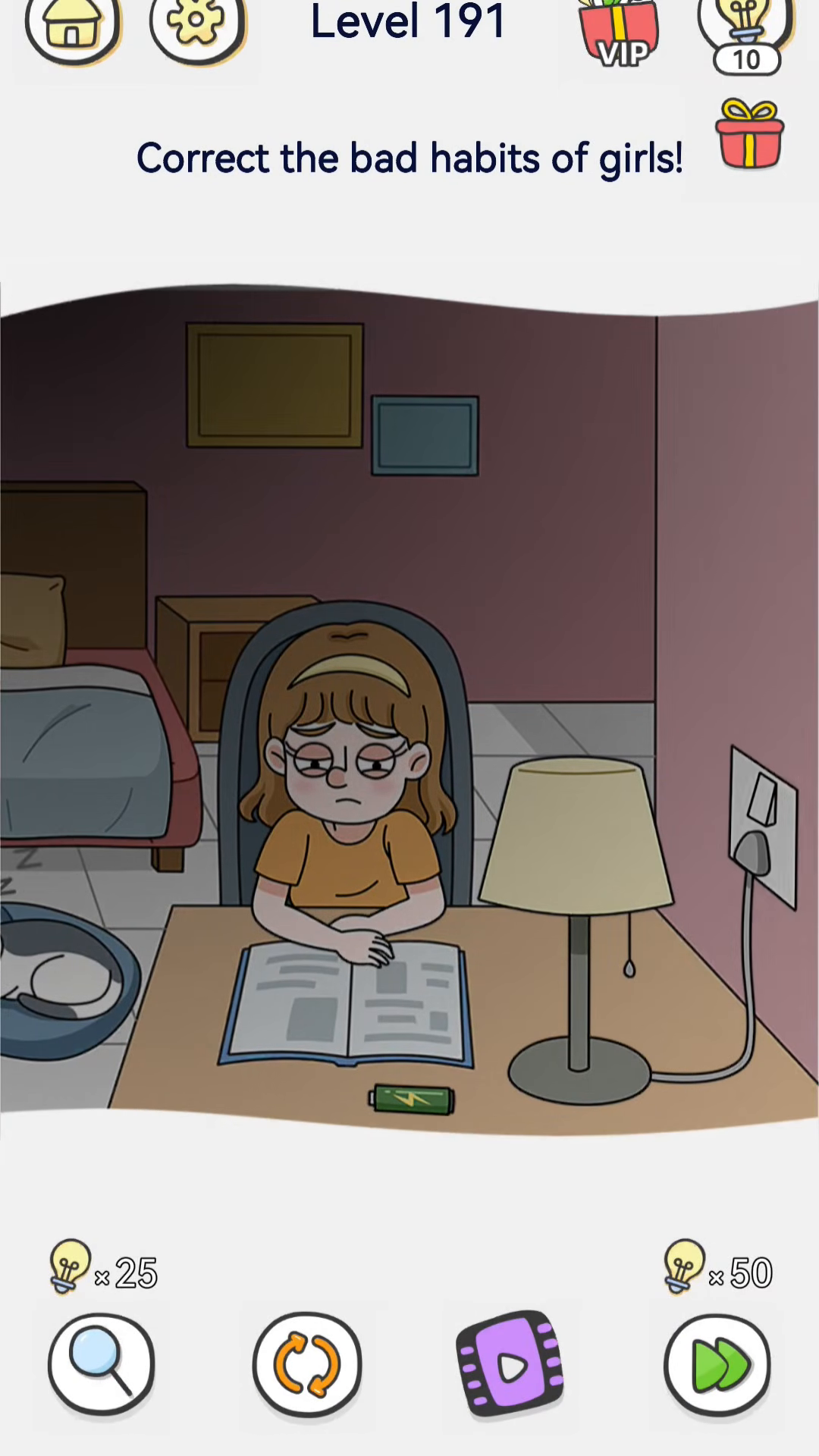 Brain Out 2 level 191 walkthrough key frame 3