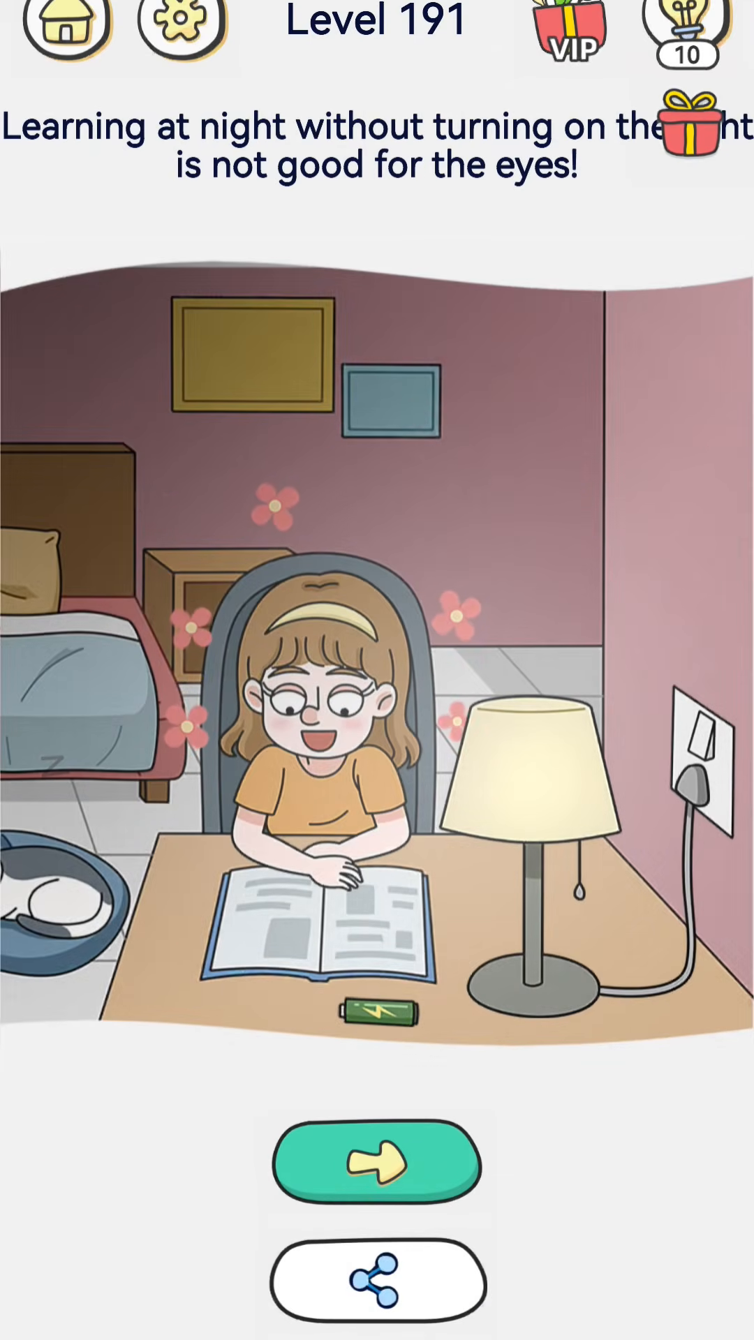 Brain Out 2 level 191 walkthrough key frame 4