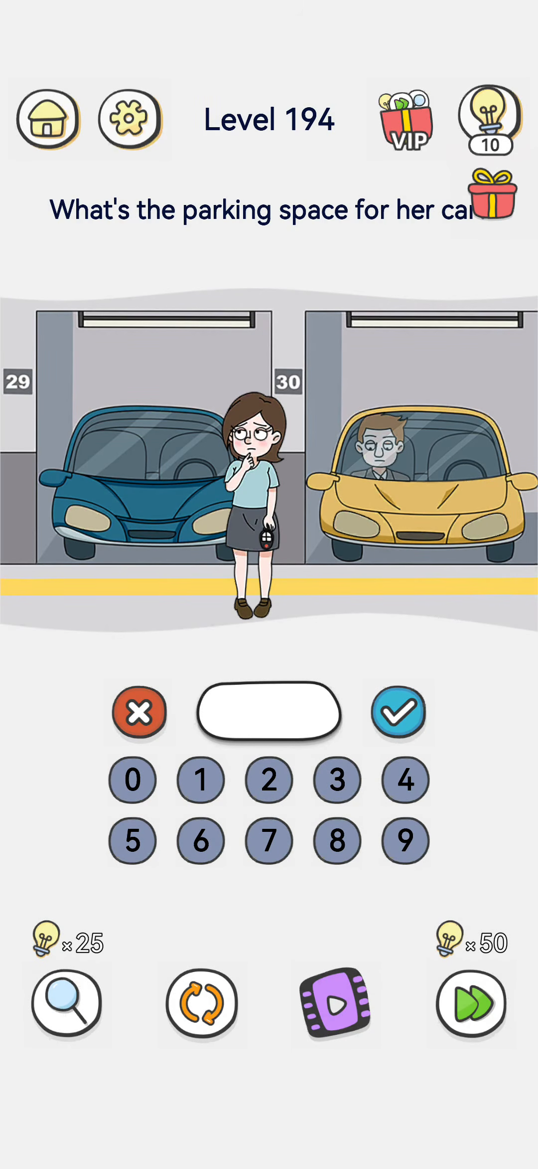 Brain Out 2 level 194 walkthrough key frame 2