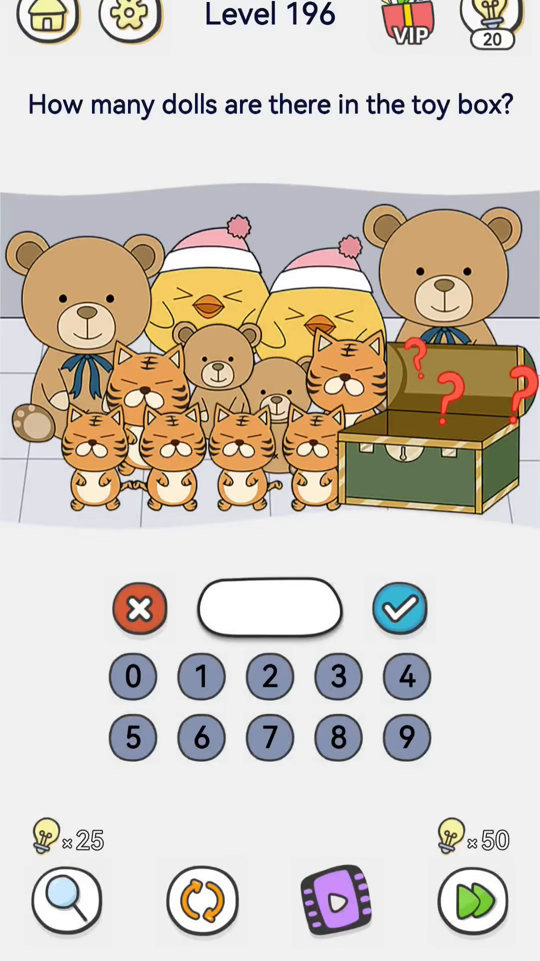 Brain Out 2 level 196 walkthrough key frame 1