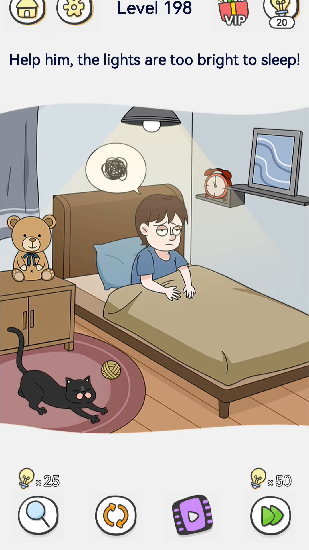 Brain Out 2 level 198 walkthrough key frame 2