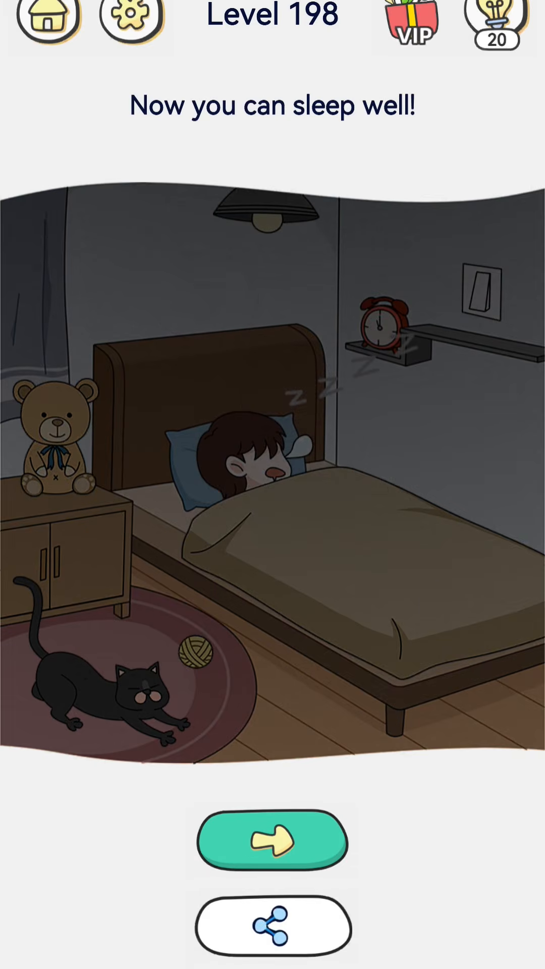 Brain Out 2 level 198 walkthrough key frame 4