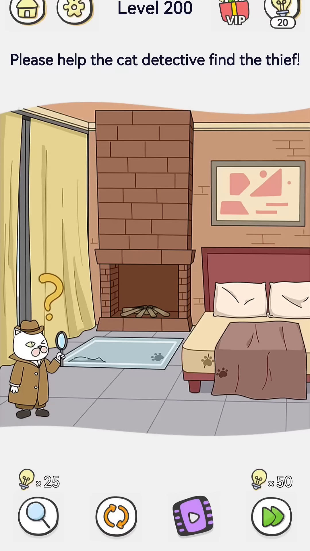 Brain Out 2 level 200 walkthrough key frame 1