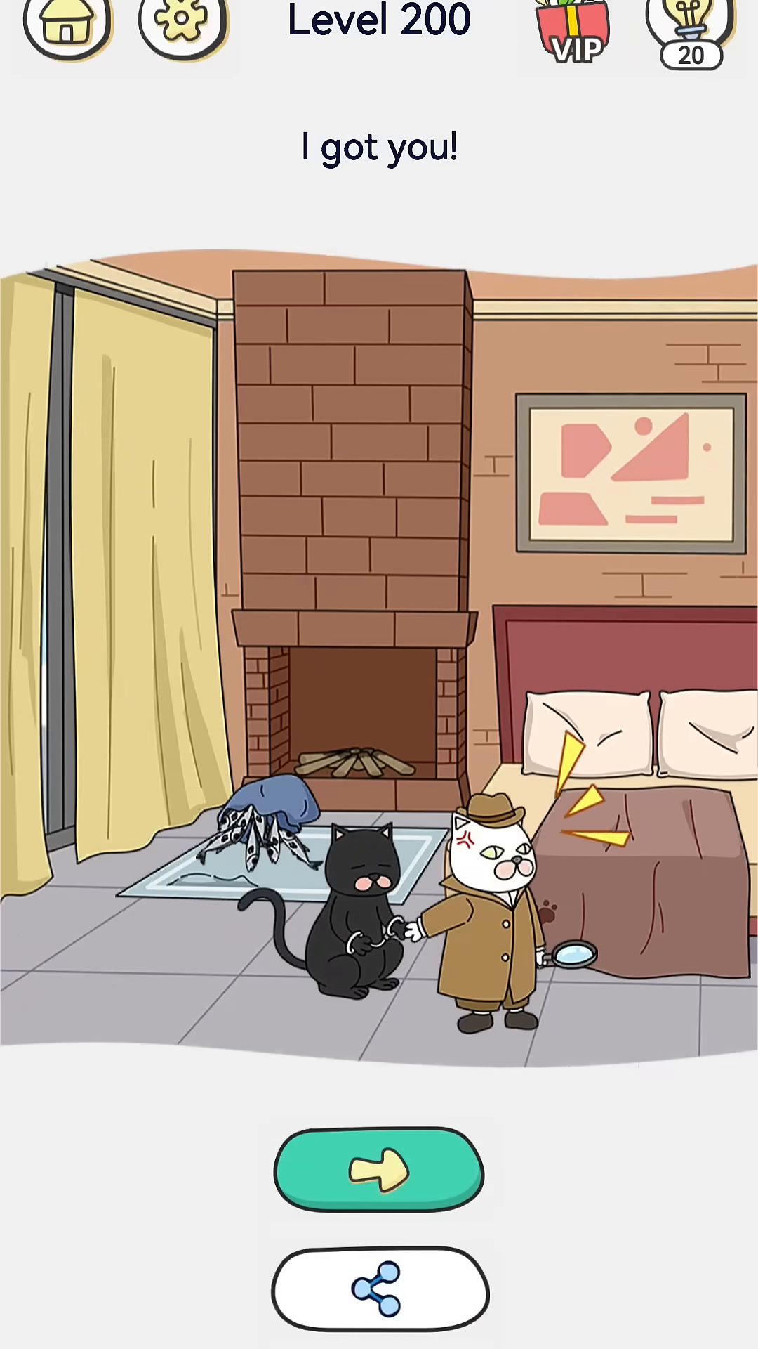 Brain Out 2 level 200 walkthrough key frame 4