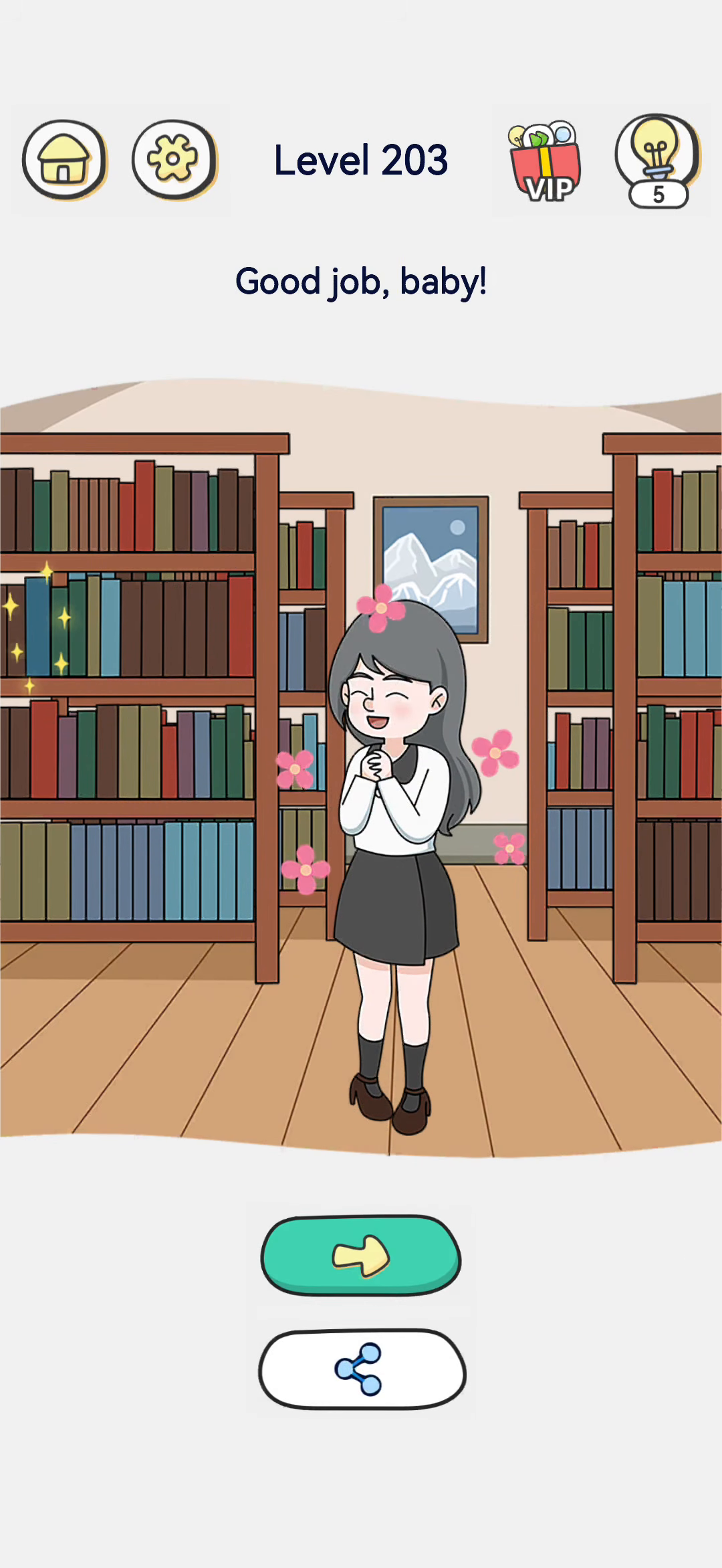 Brain Out 2 level 203 walkthrough key frame 4