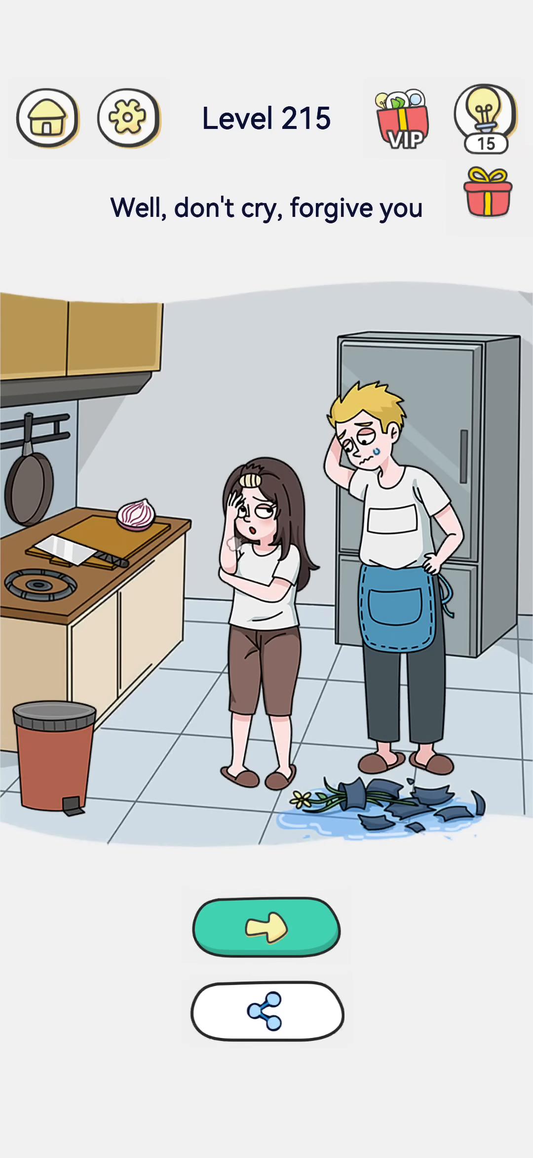 Brain Out 2 level 215 walkthrough key frame 4