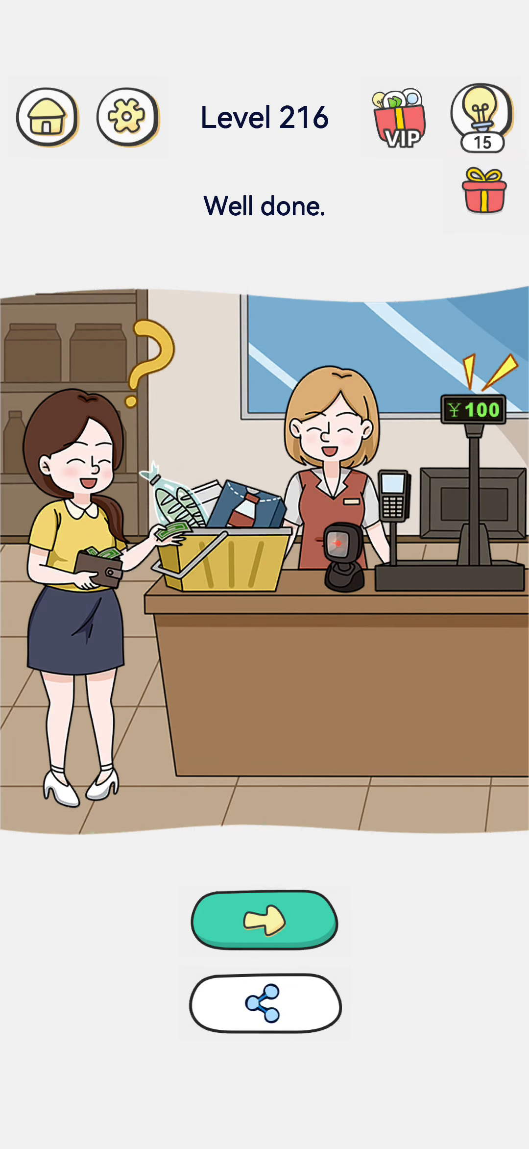 Brain Out 2 level 216 walkthrough key frame 4