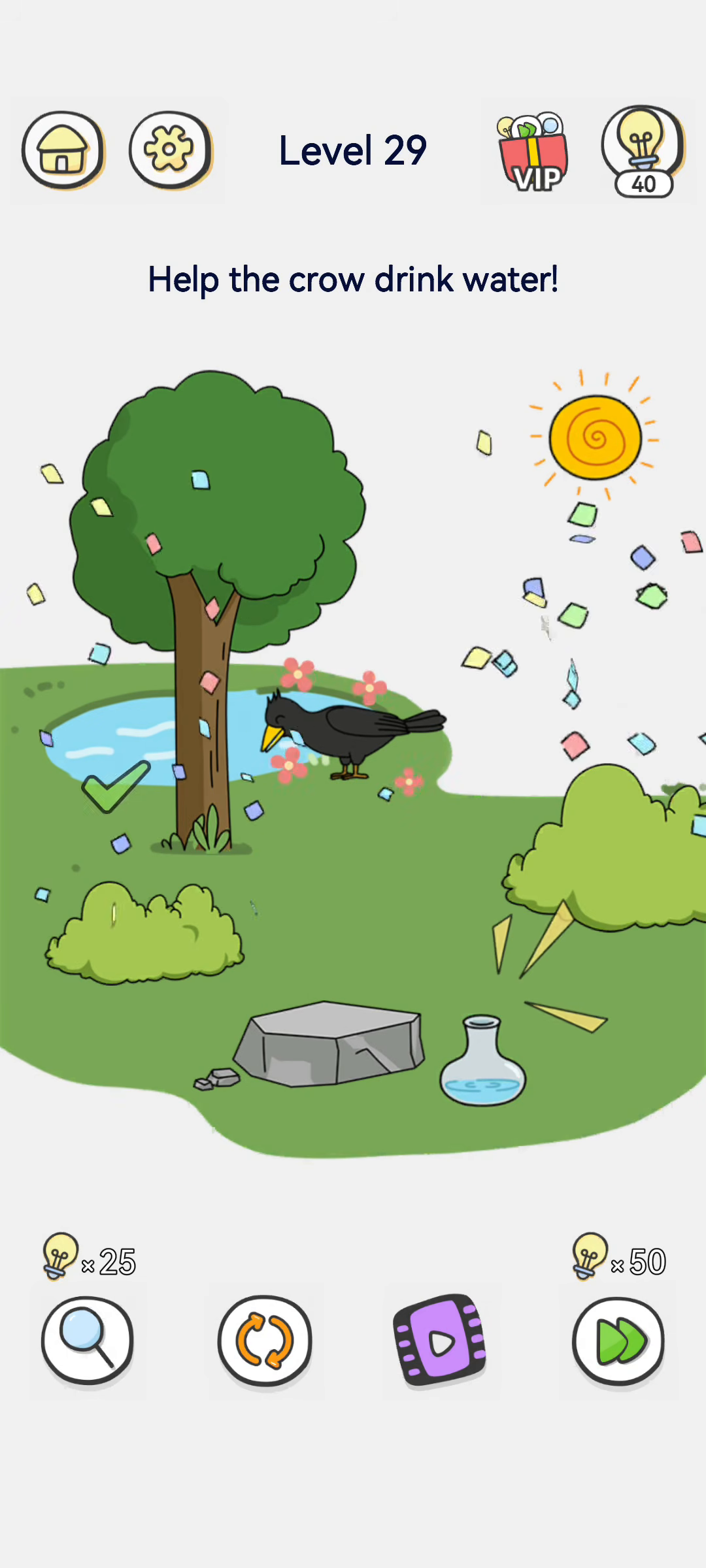 Brain Out 2 level 29 walkthrough key frame 3