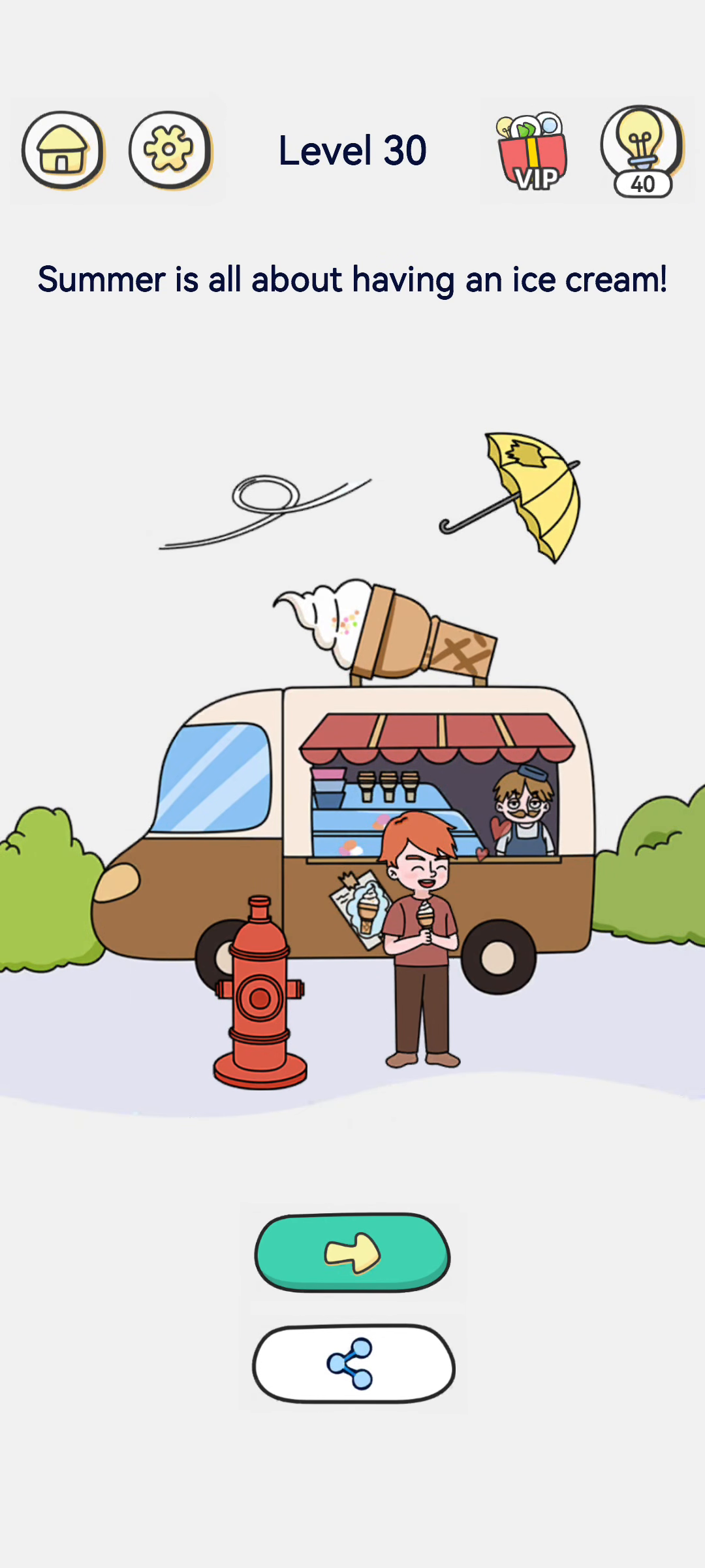 Brain Out 2 level 30 walkthrough key frame 4