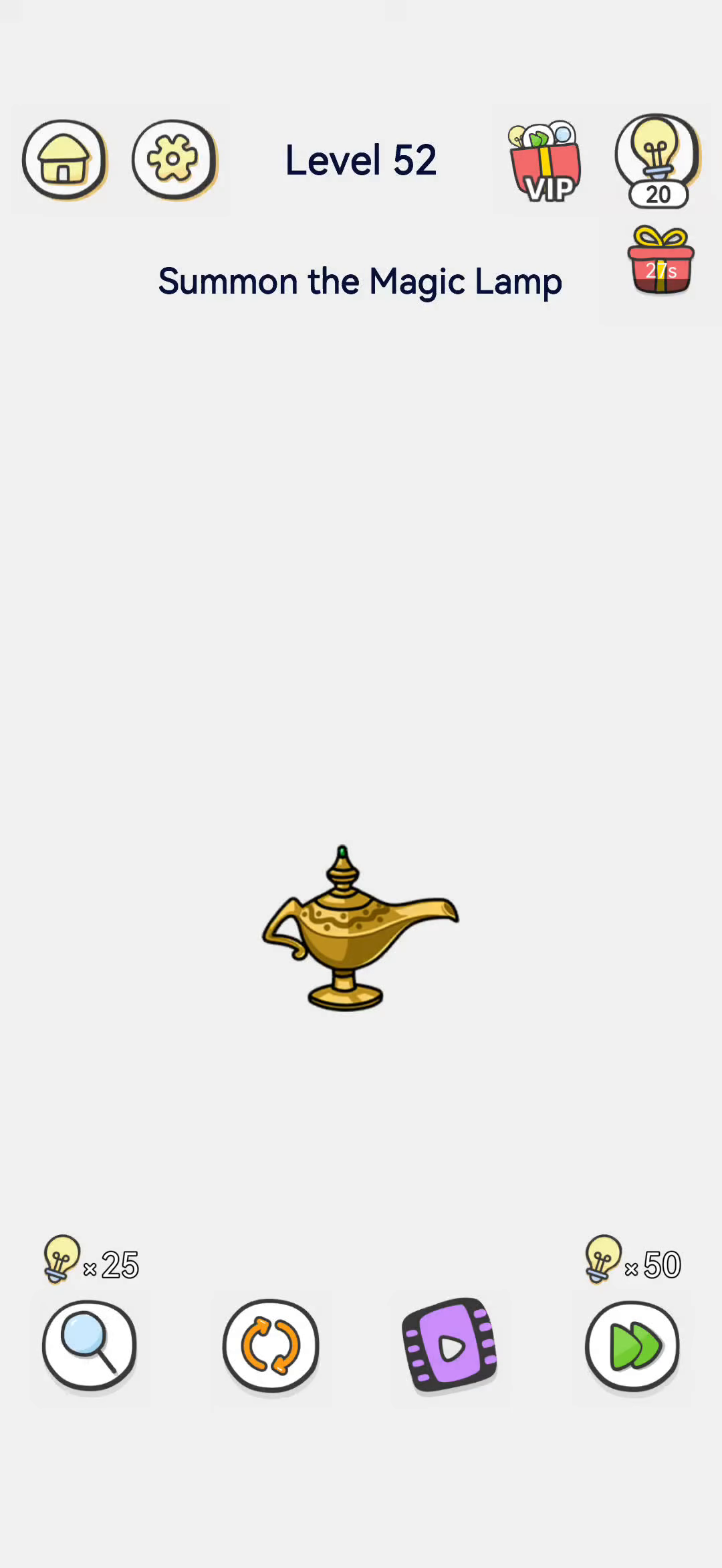 Brain Out 2 level 52 walkthrough key frame 1