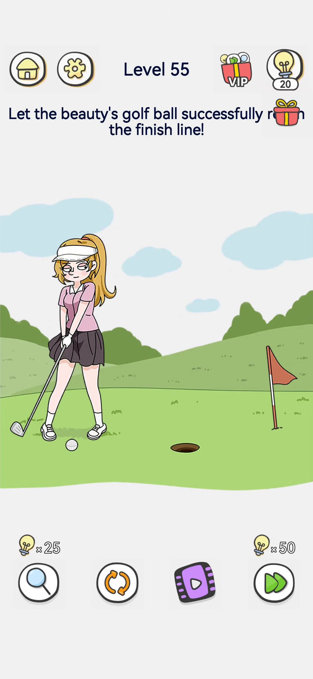 Brain Out 2 level 55 walkthrough key frame 2