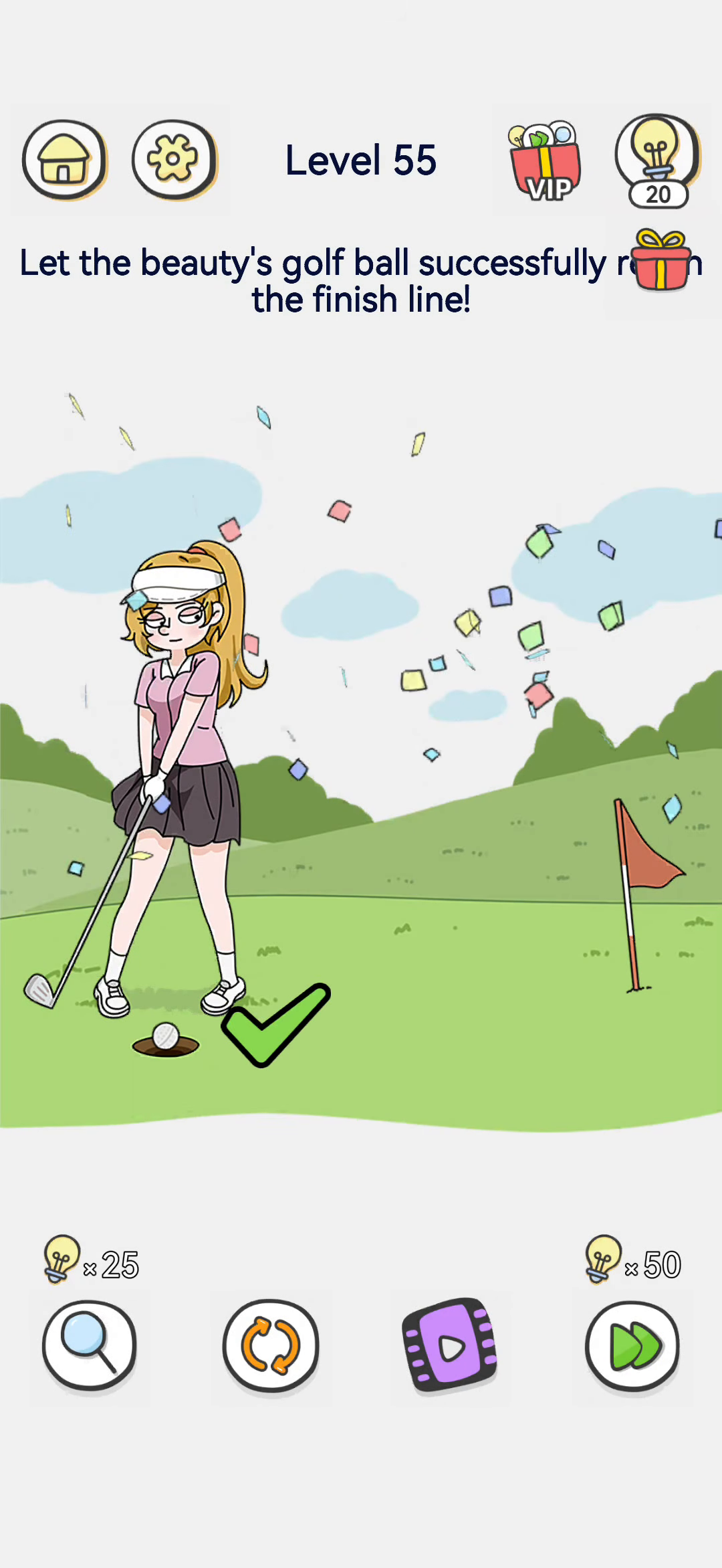 Brain Out 2 level 55 walkthrough key frame 3