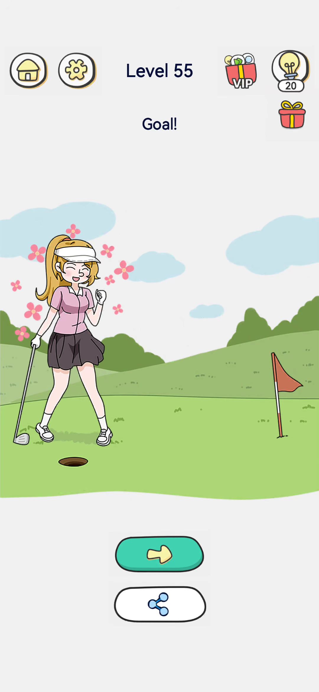 Brain Out 2 level 55 walkthrough key frame 4