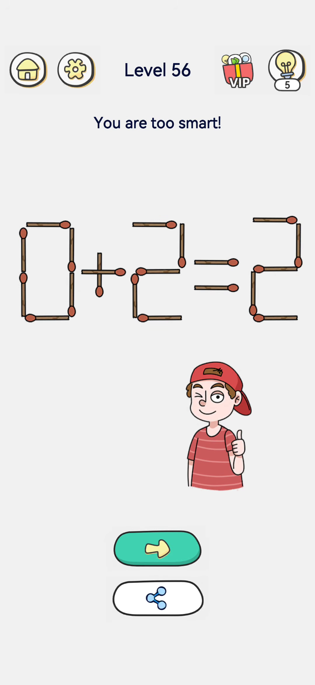 Brain Out 2 level 56 walkthrough key frame 4