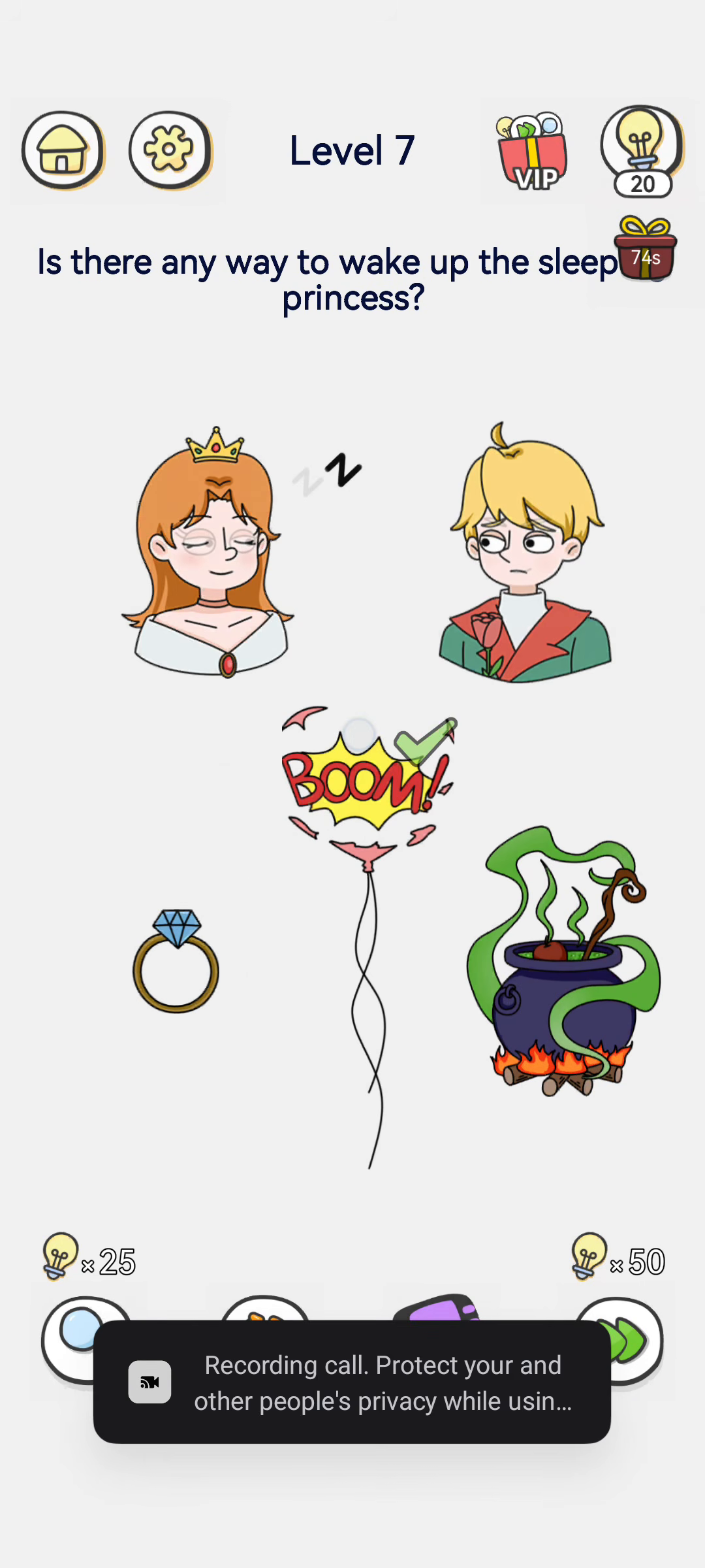 Brain Out 2 level 7 walkthrough key frame 2