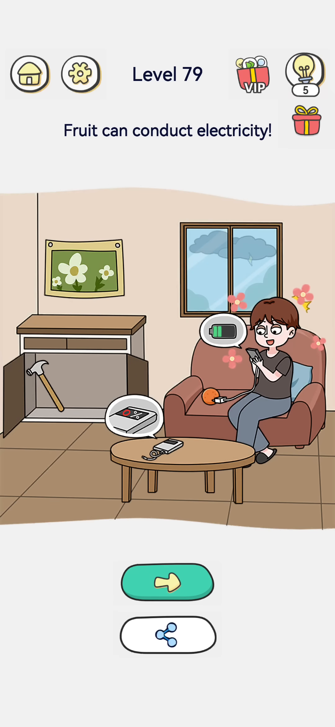 Brain Out 2 level 79 walkthrough key frame 4