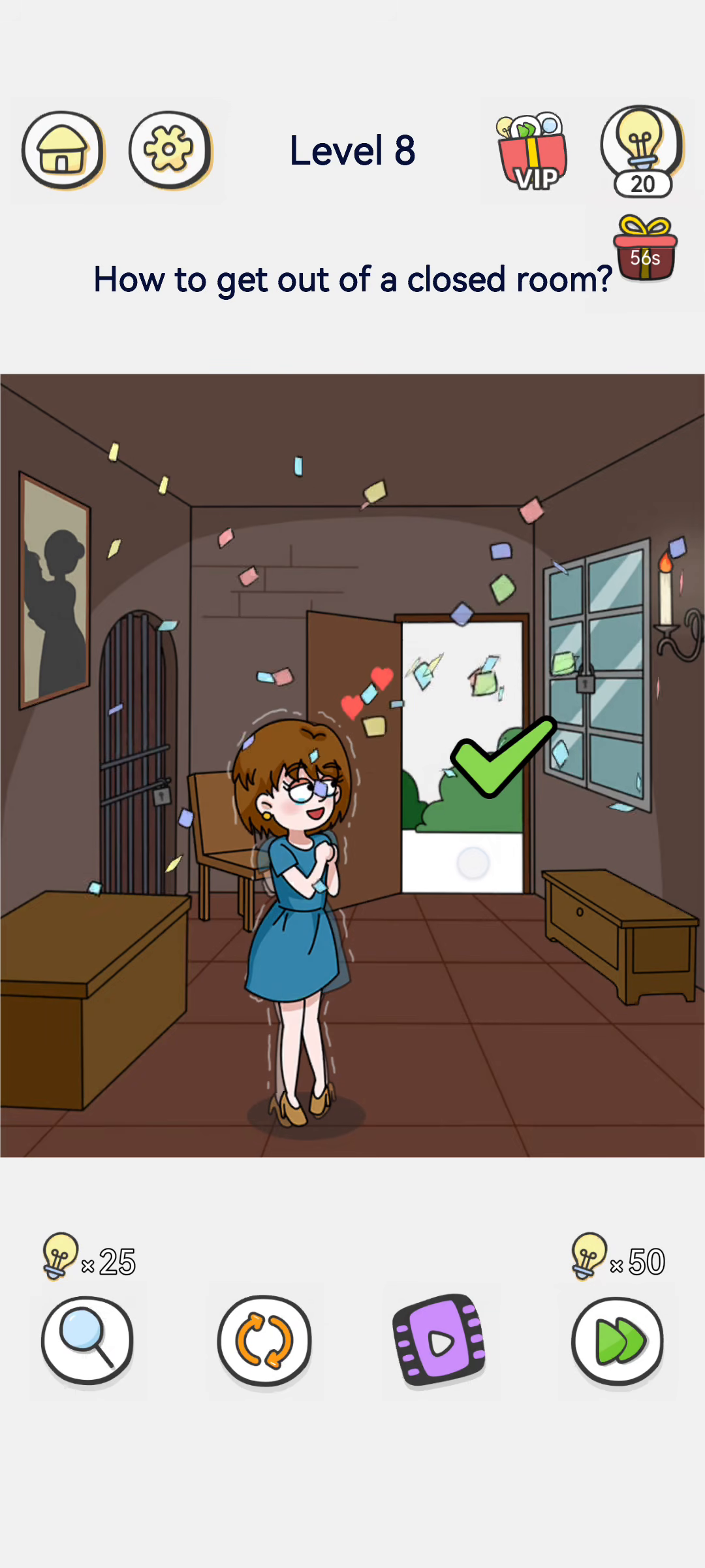 Brain Out 2 level 8 walkthrough key frame 3