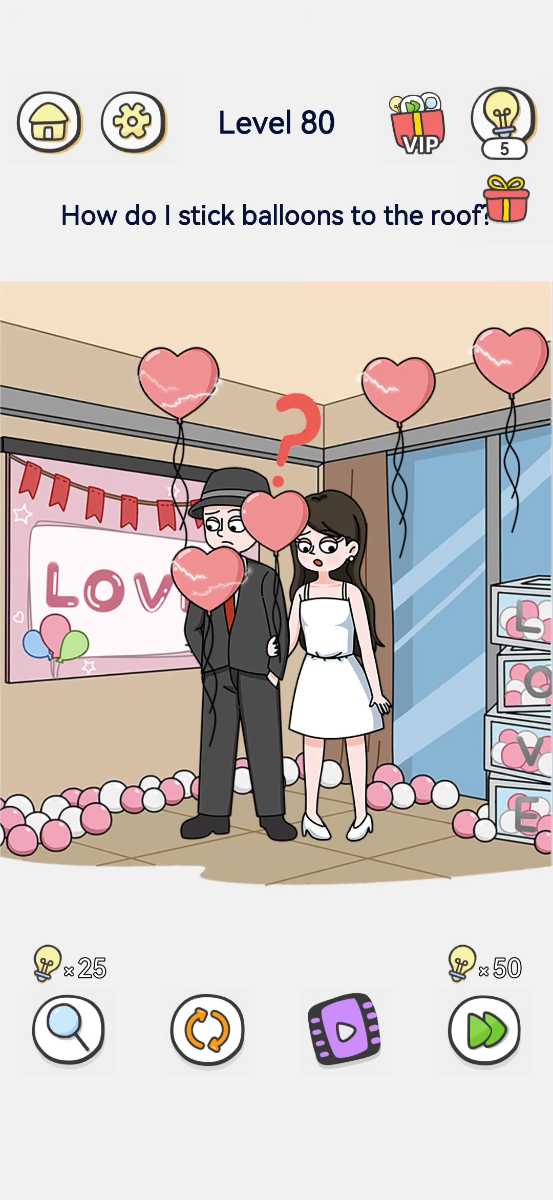 Brain Out 2 level 80 walkthrough key frame 3