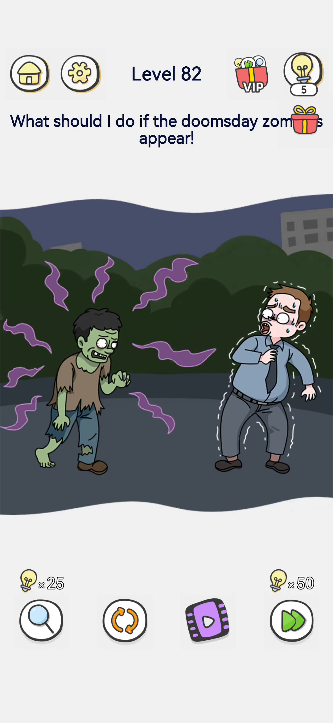Brain Out 2 level 82 walkthrough key frame 2