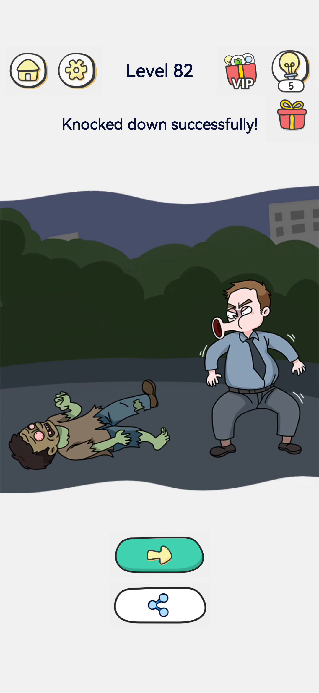 Brain Out 2 level 82 walkthrough key frame 4